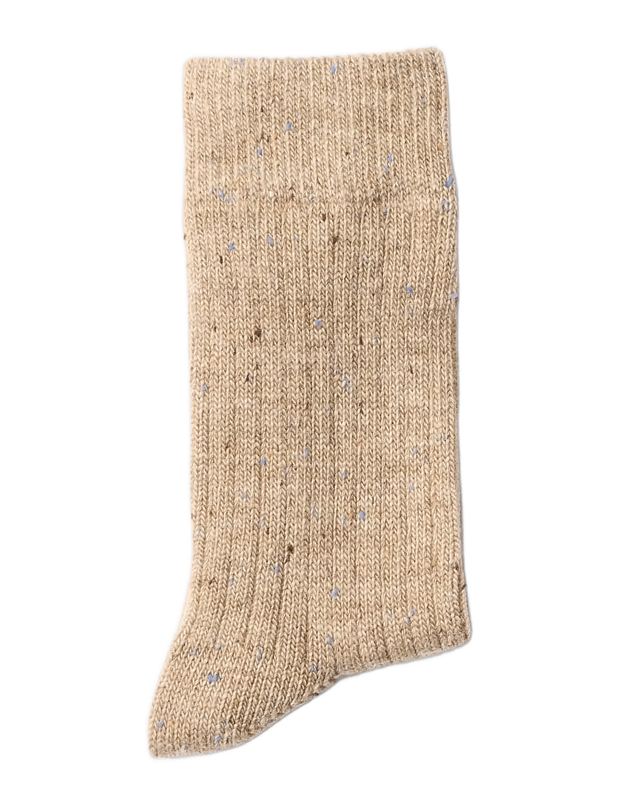 Selected - SLWNASHA WOOL BLEND SOCK - normale socken - oatmeal - 1