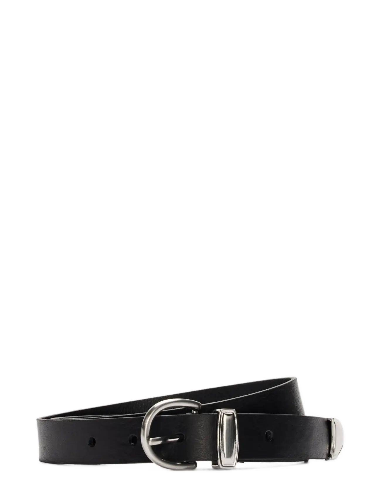 Selected SLWLIV WESTERN BELT - Inspiration - BLACK / black