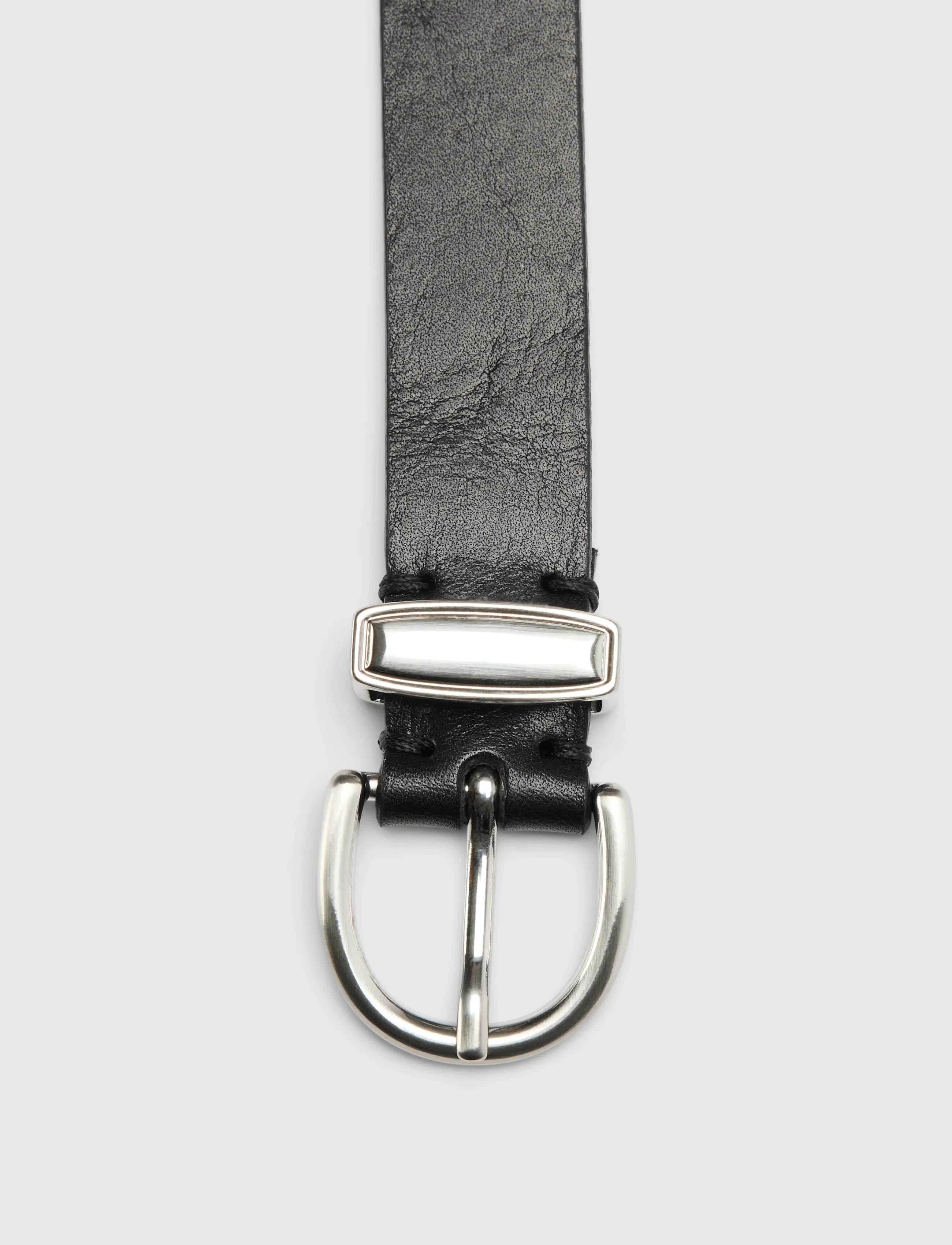 Selected - SLWLIV WESTERN BELT - leather belts - black - 1