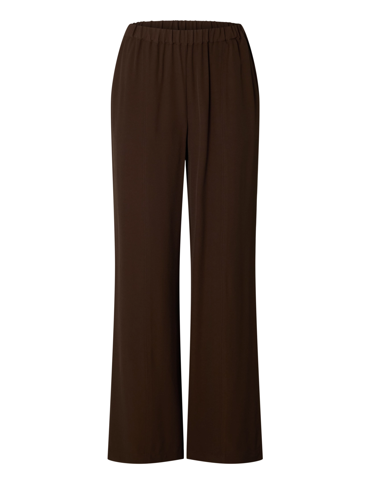 Selected - SLWSOLER MW LONG PANT - hose mit geradem bein - delicioso - 1