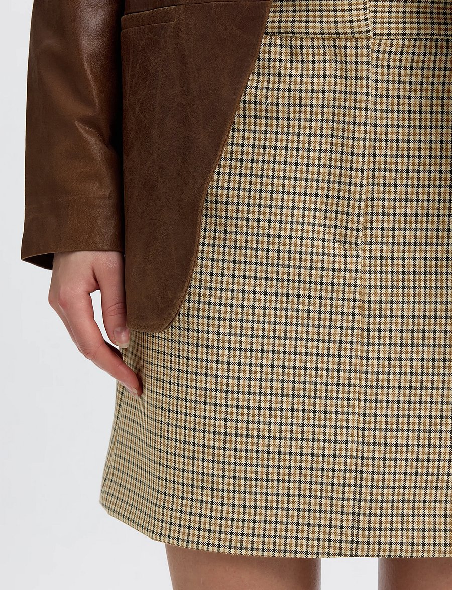 Selected - SLWELARA MW MINI SKIRT - monks robe - 4