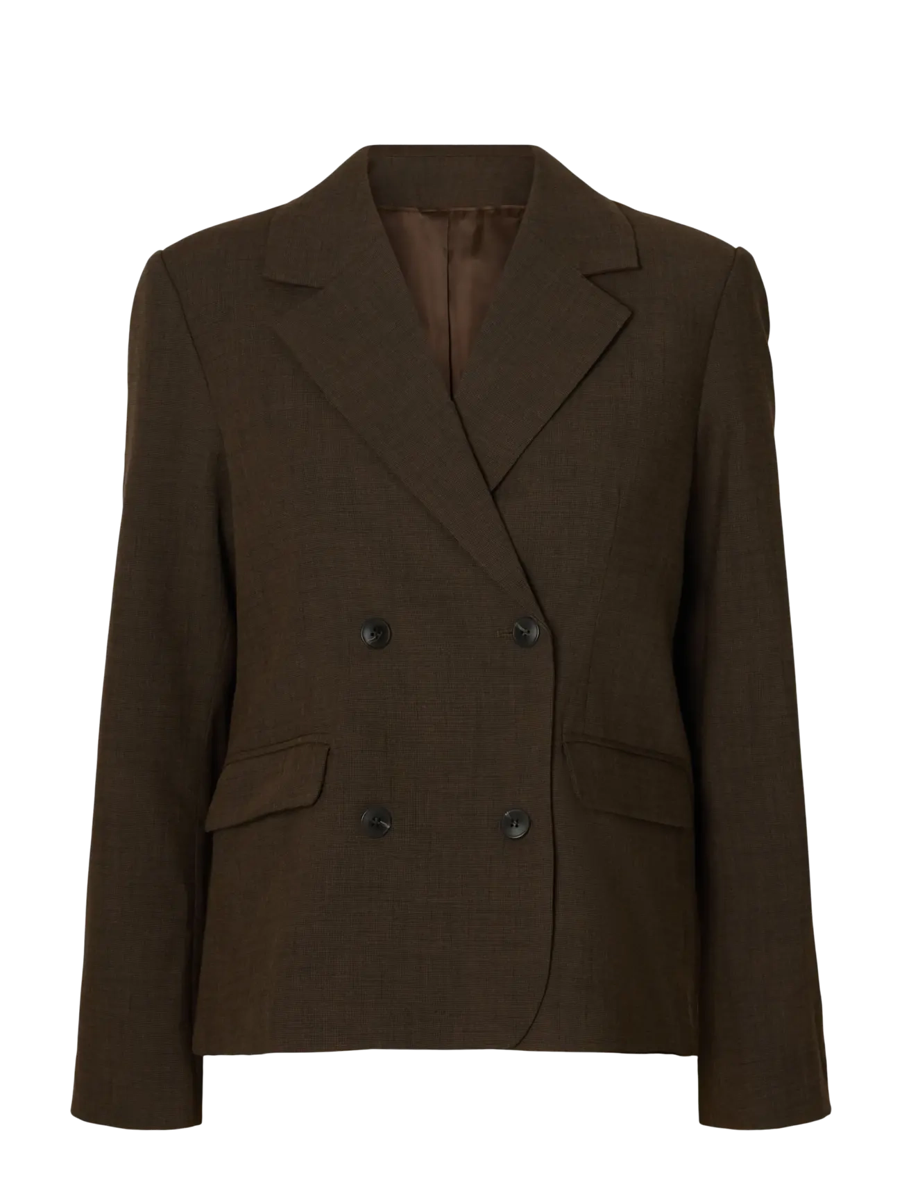 Selected SLWRELAXED SIGNE DB BLAZER - Everyday Style - DELICIOSO / brown