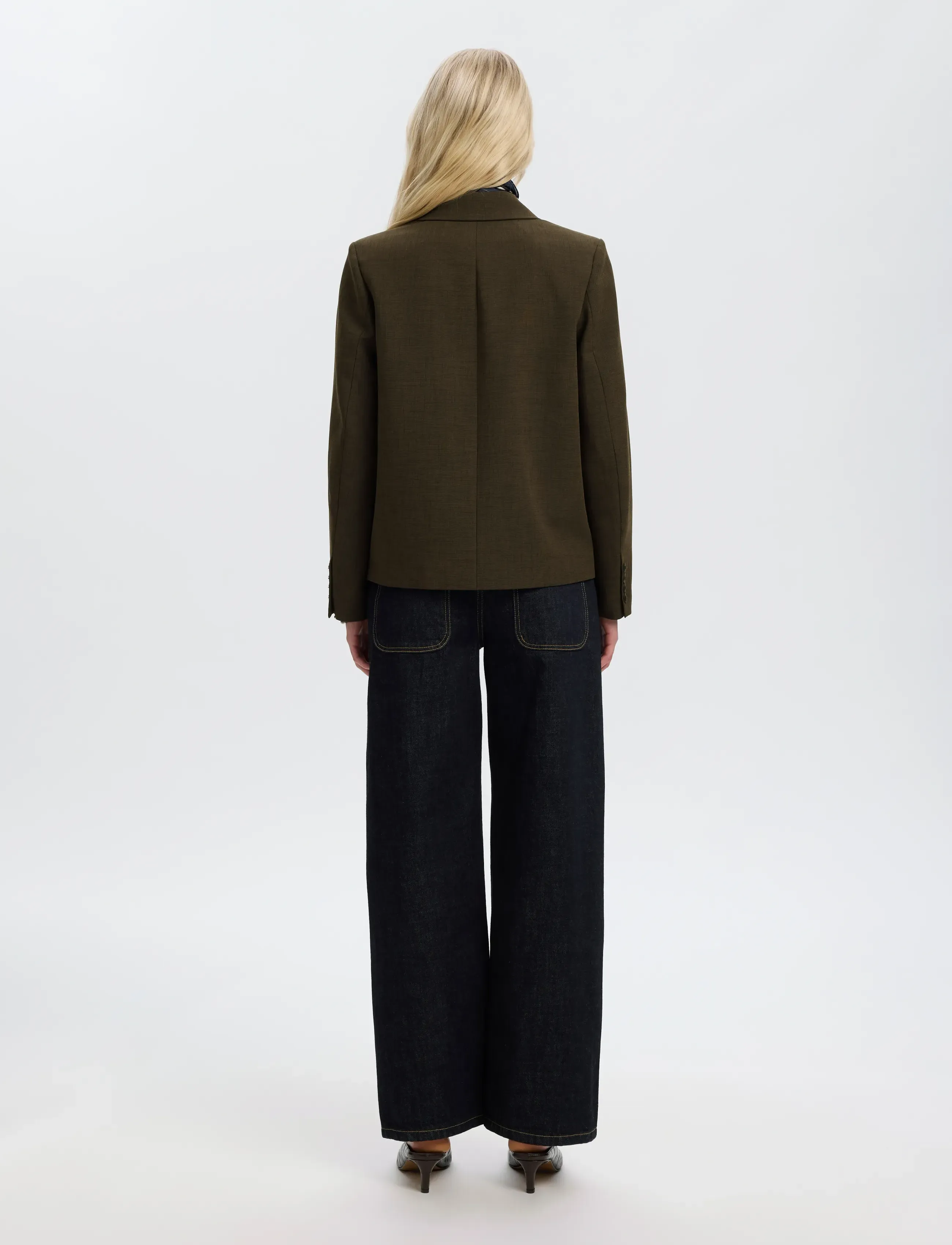 Selected - SLWRELAXED SIGNE DB BLAZER - delicioso - 2