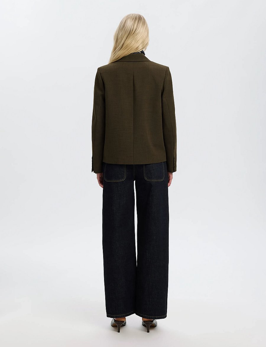 Selected - SLWRELAXED SIGNE DB BLAZER - delicioso - 2