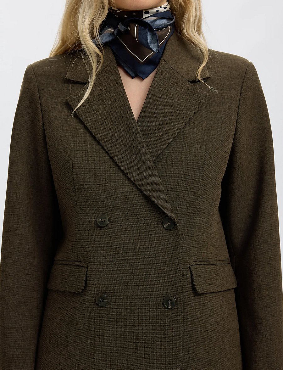 Selected - SLWRELAXED SIGNE DB BLAZER - delicioso - 4