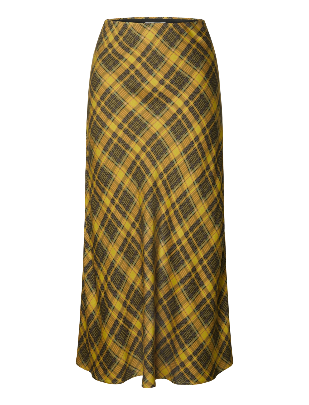 Selected SLWIDA MW MIDI SKIRT - Farben der Saison - FIR GREEN / green