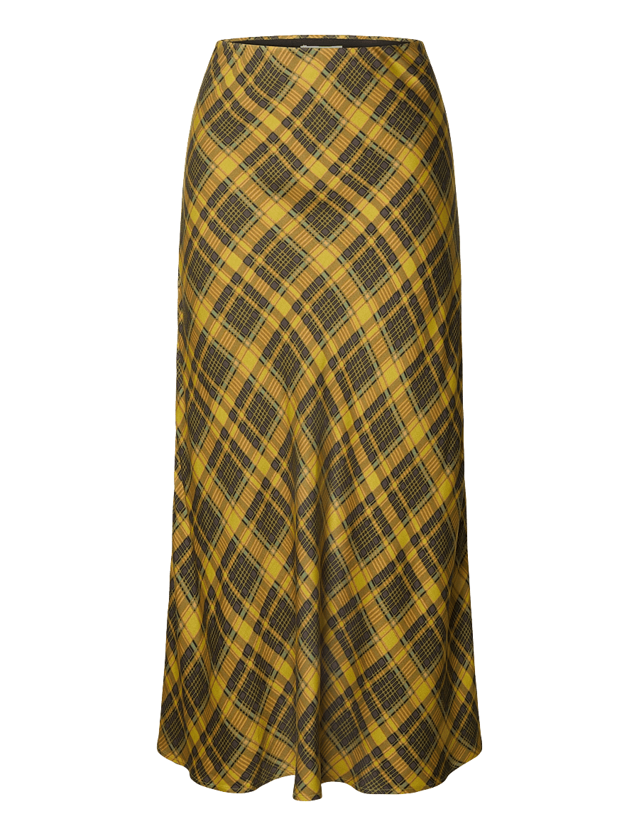 Selected - SLWIDA MW MIDI SKIRT - midi skirts - fir green - 1