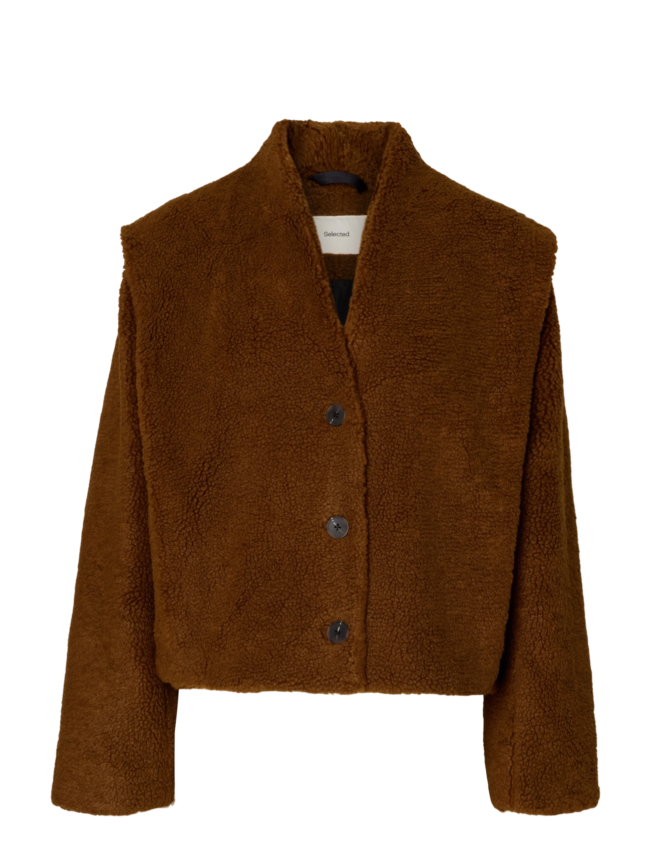Selected - SLWISABEL TEDDY JACKET - faux fur - monks robe - 1