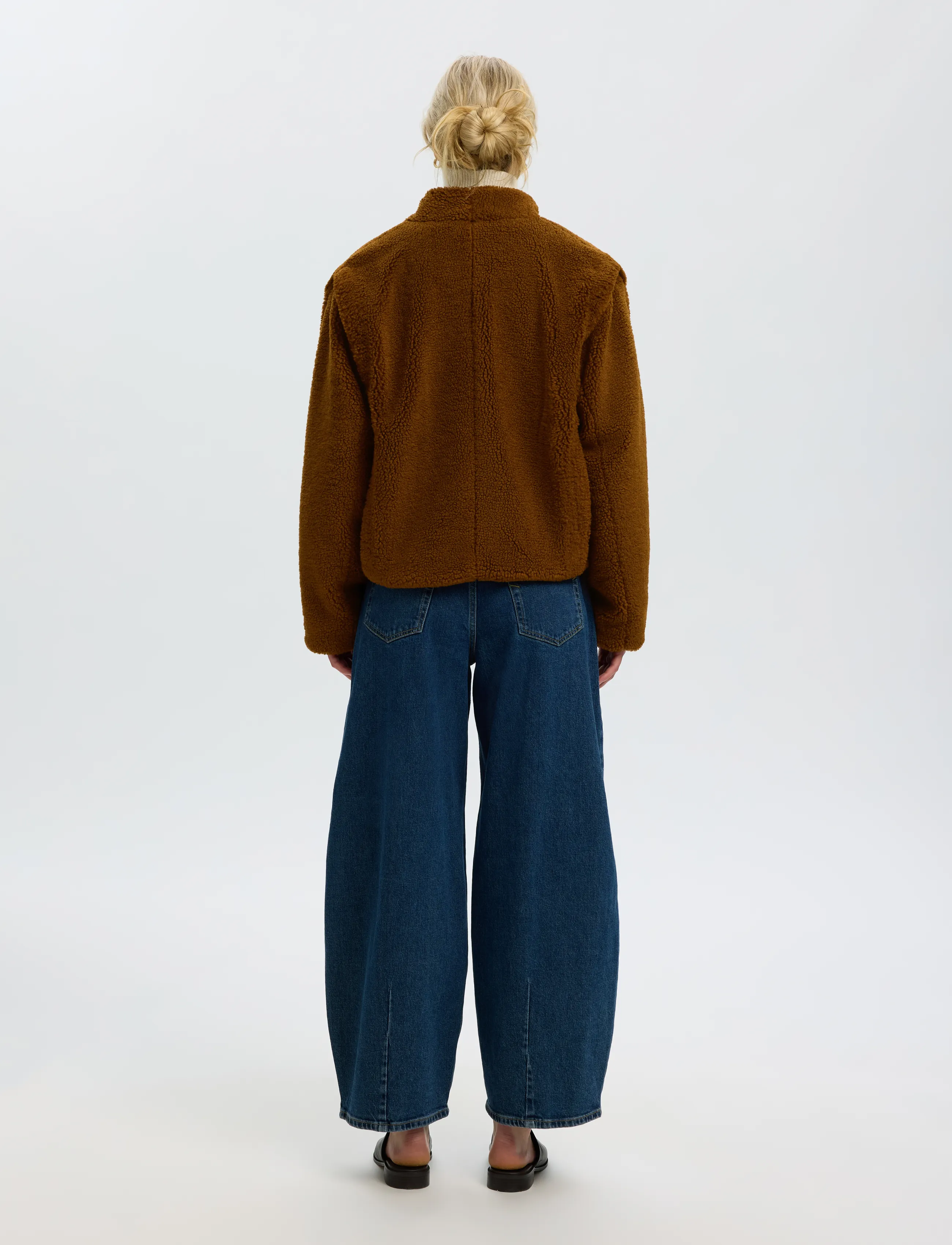Selected - SLWISABEL TEDDY JACKET - faux fur - monks robe - 2