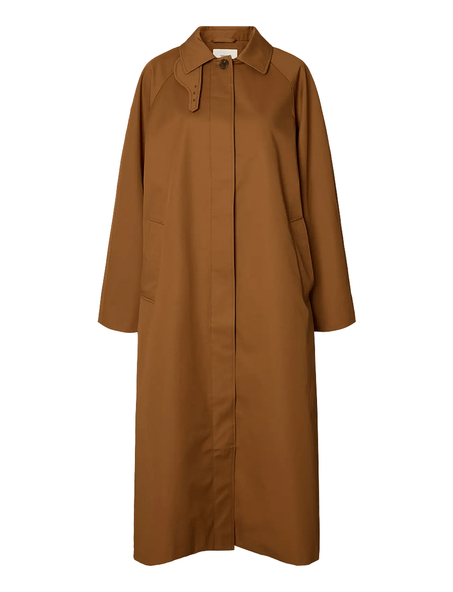 Selected - SLWRAYNE COAT - toffee - 1