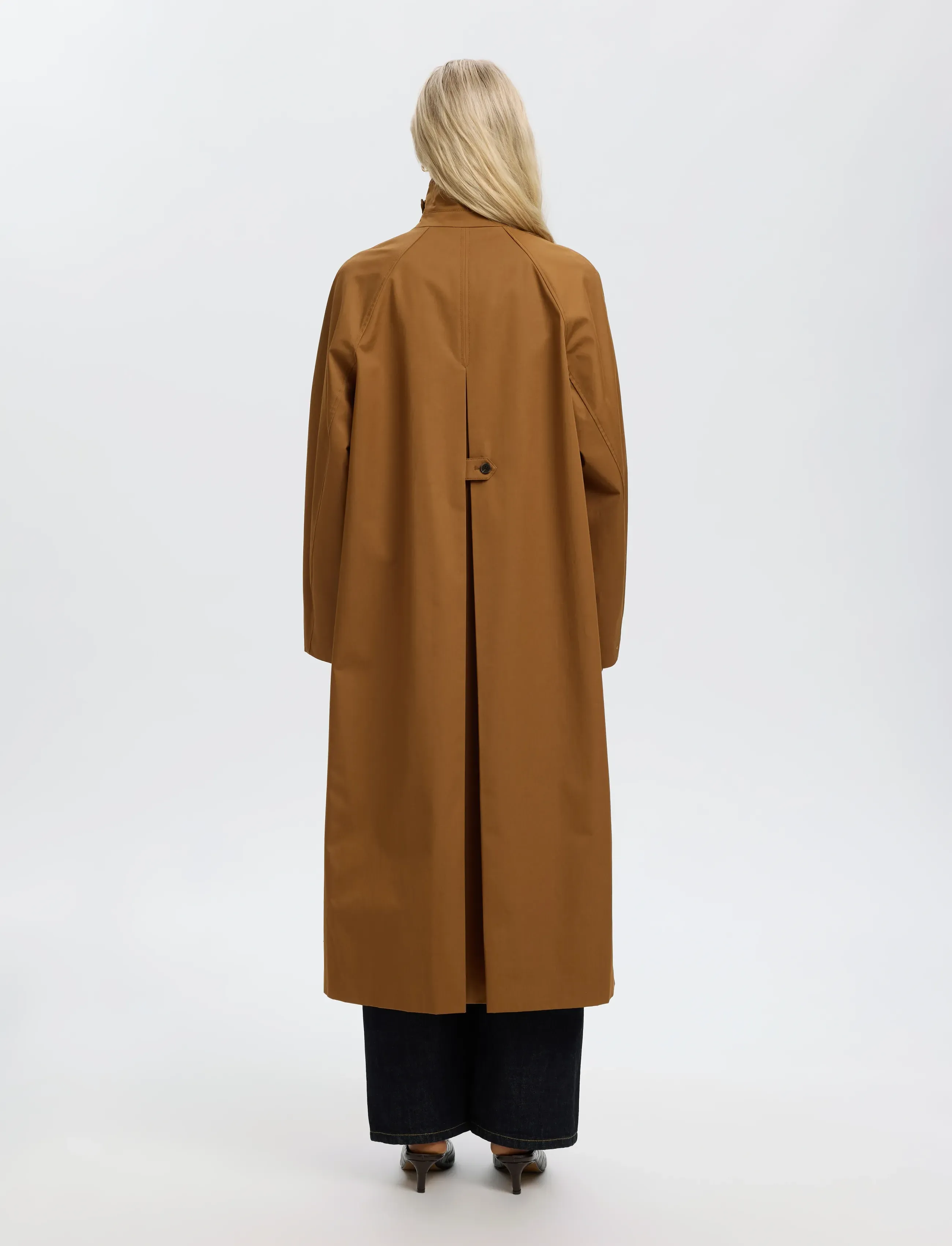 Selected - SLWRAYNE COAT - toffee - 2
