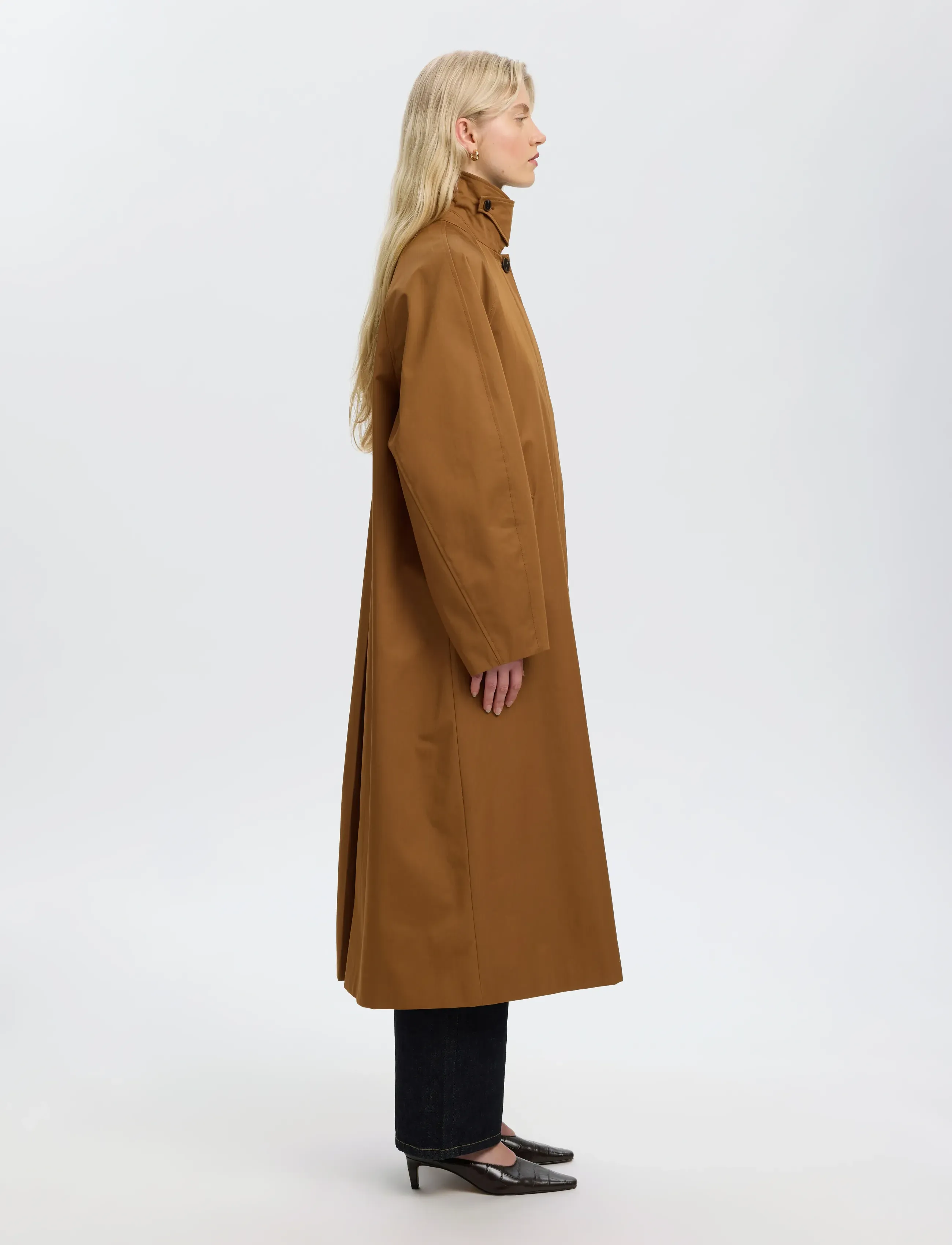 Selected - SLWRAYNE COAT - toffee - 3