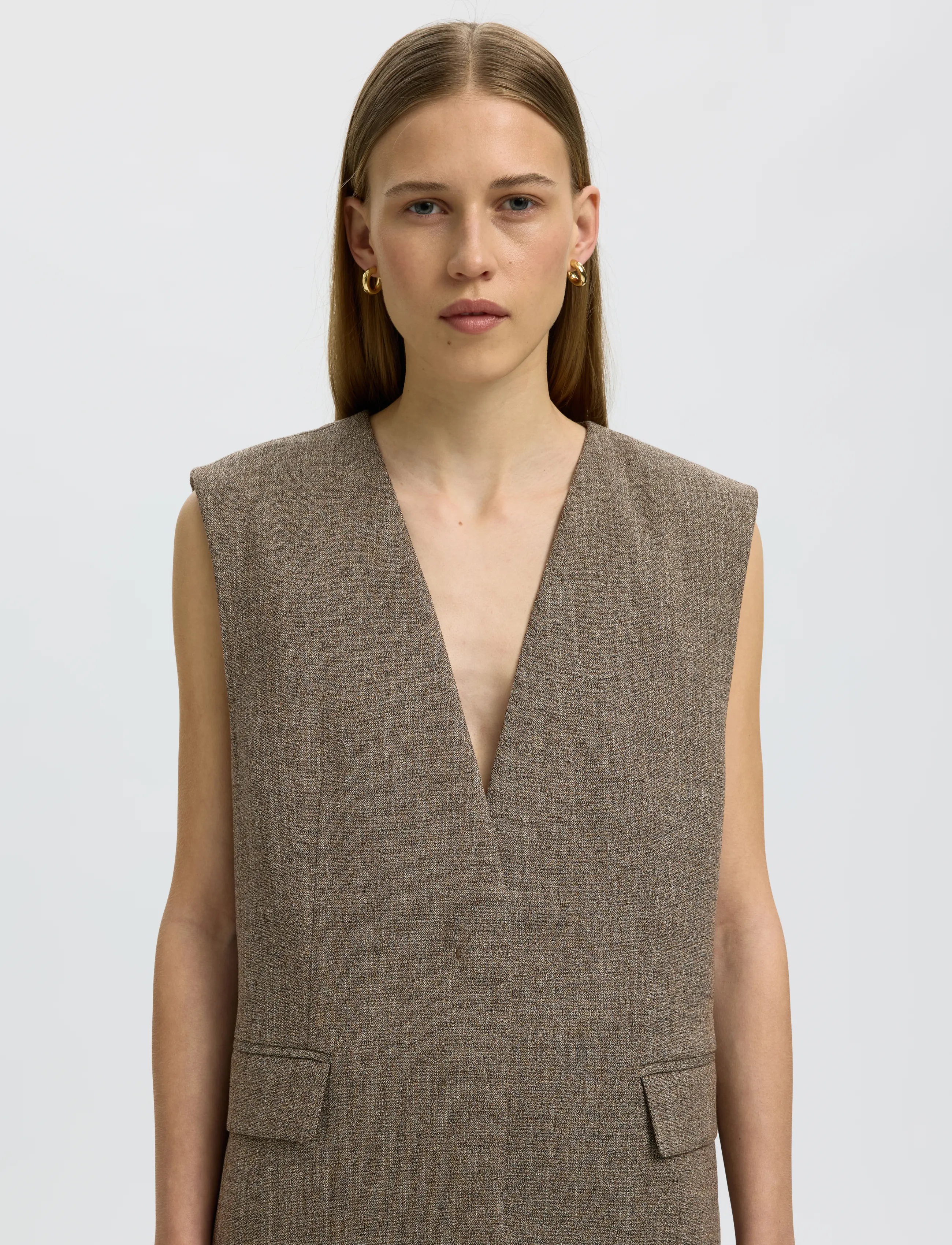 SELECTED Slwrelaxed Ezma Vest västar dam – bild 4
