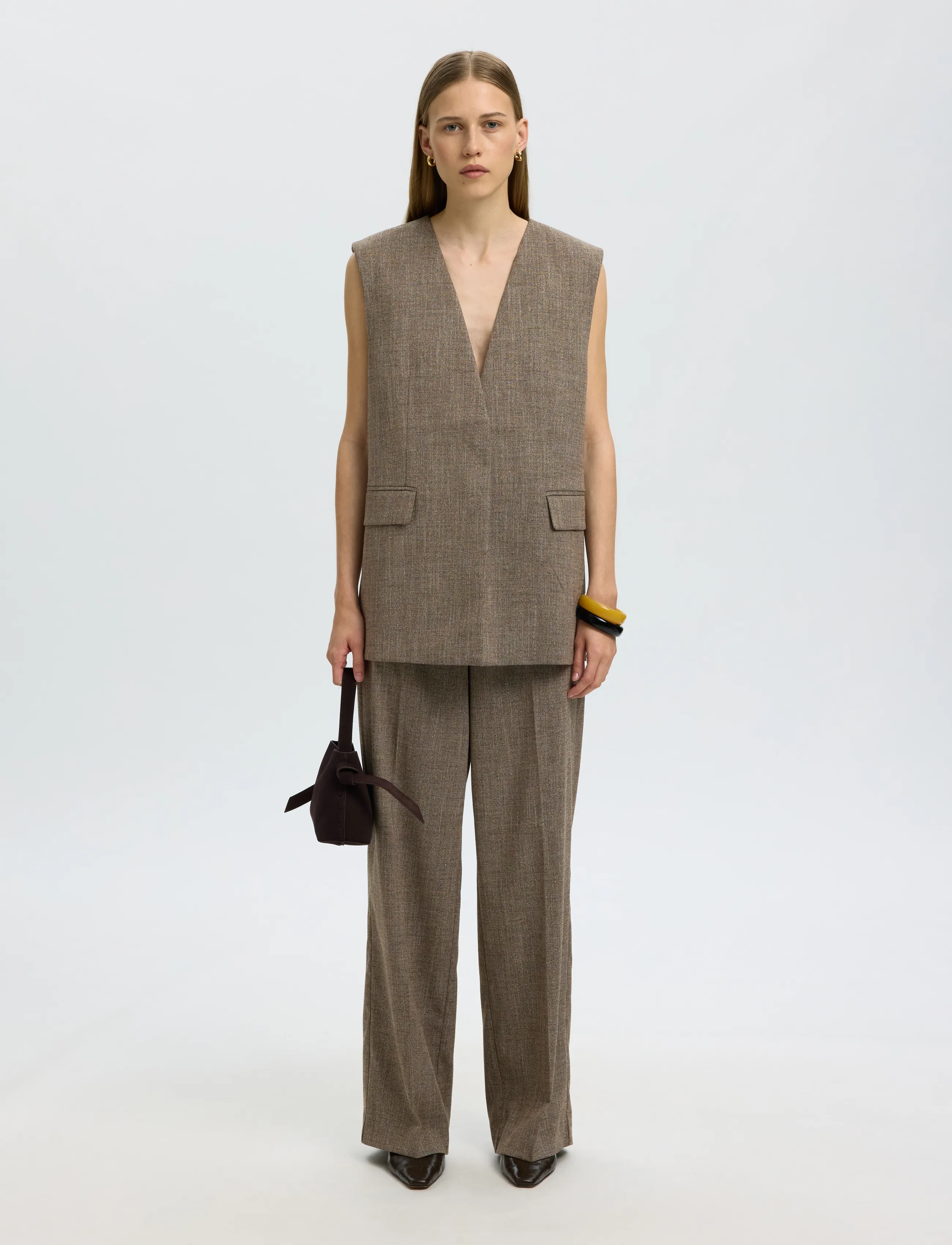 SELECTED Slwrelaxed Ezma Vest västar dam – bild 5
