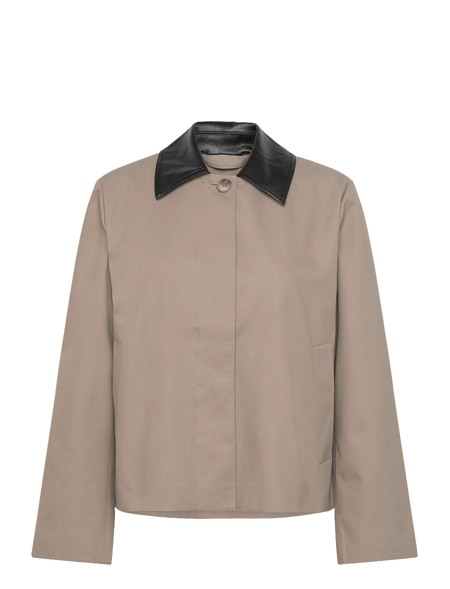 Selected - SLFDALIA JACKET - vårjackor - greige - 1