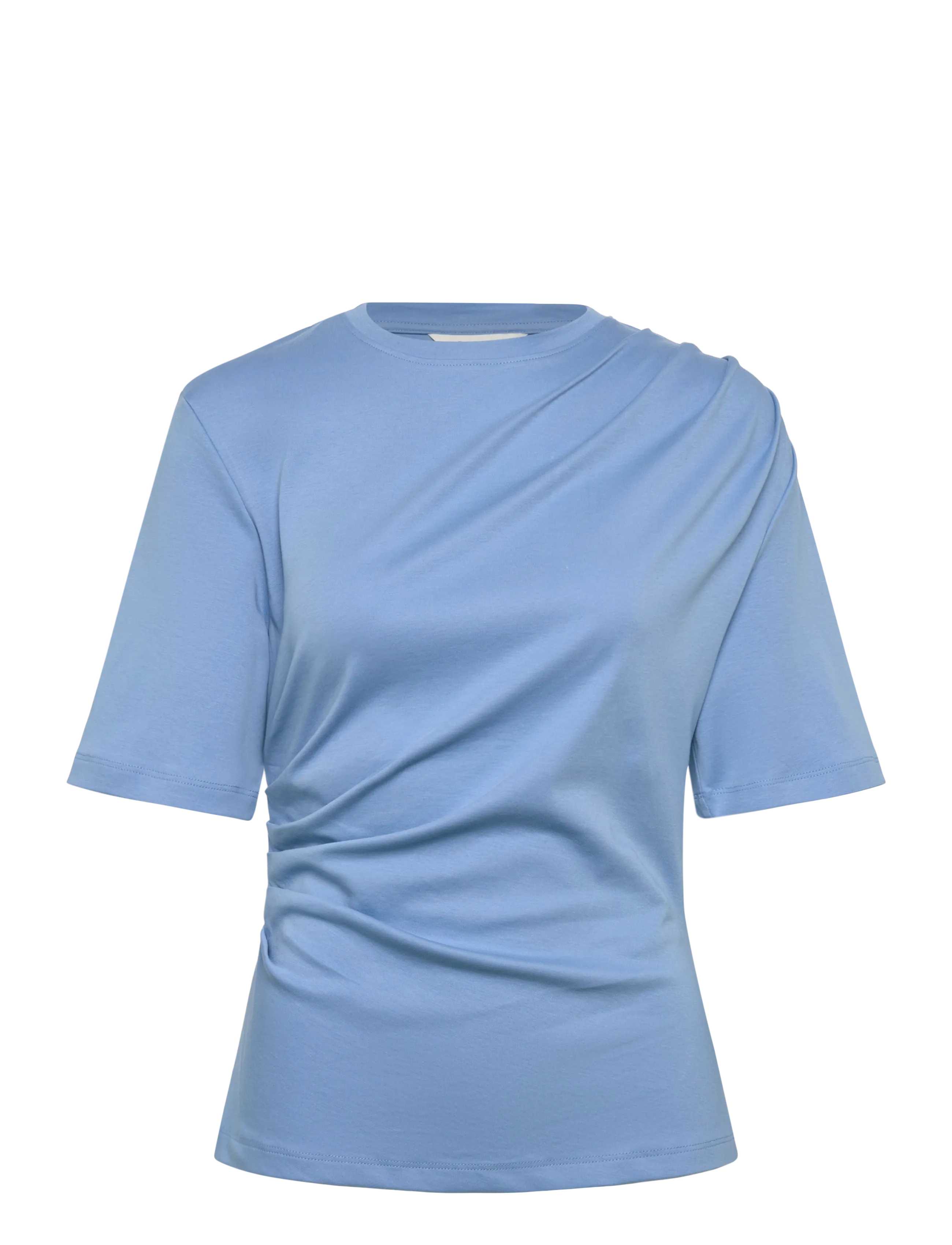 Selected SLWOLINE LIGHT TWIST TEE - Selected - BLISSFUL BLUE / blue