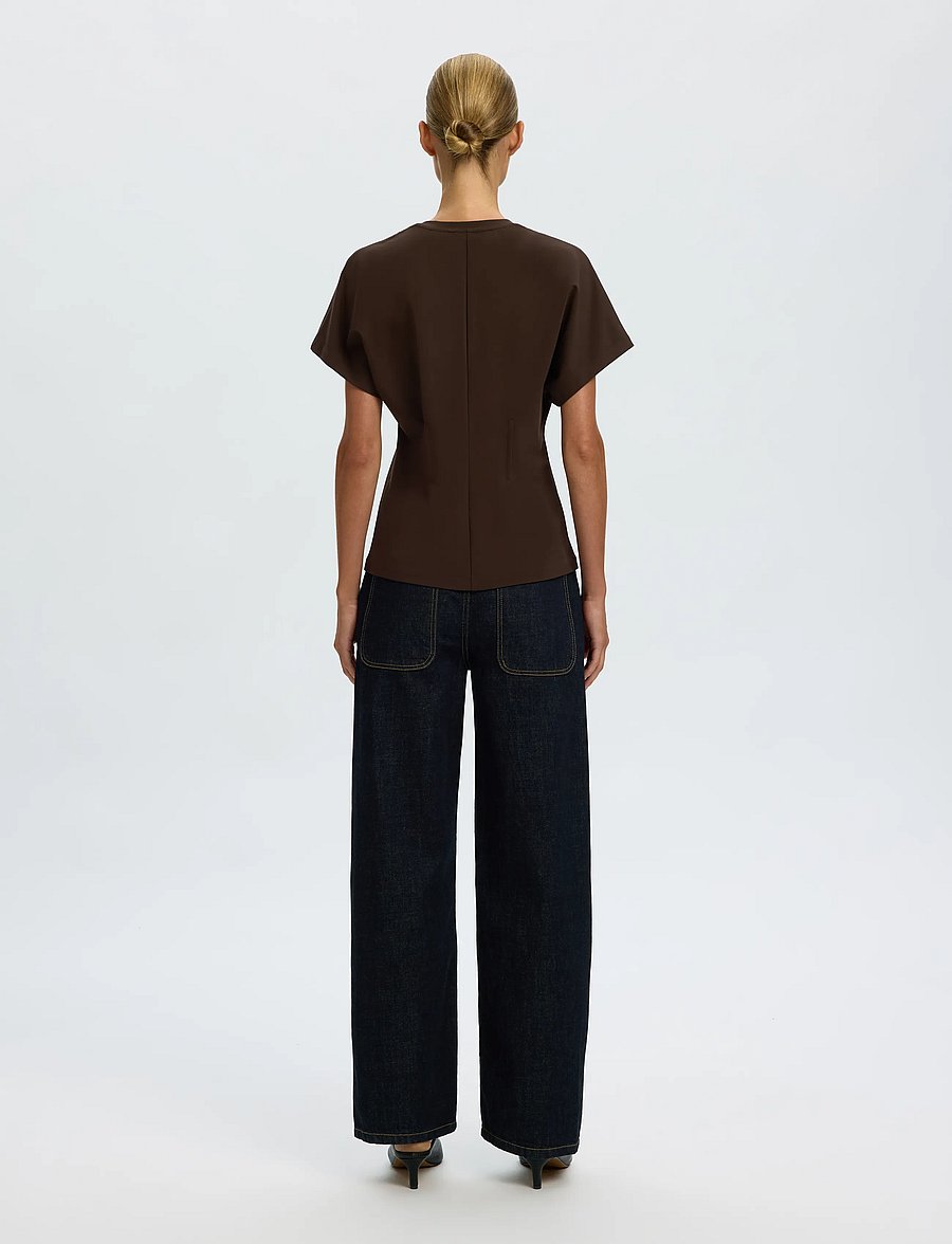 Selected - SLWERA SS TOP NOOS - t-shirts - delicioso - 2