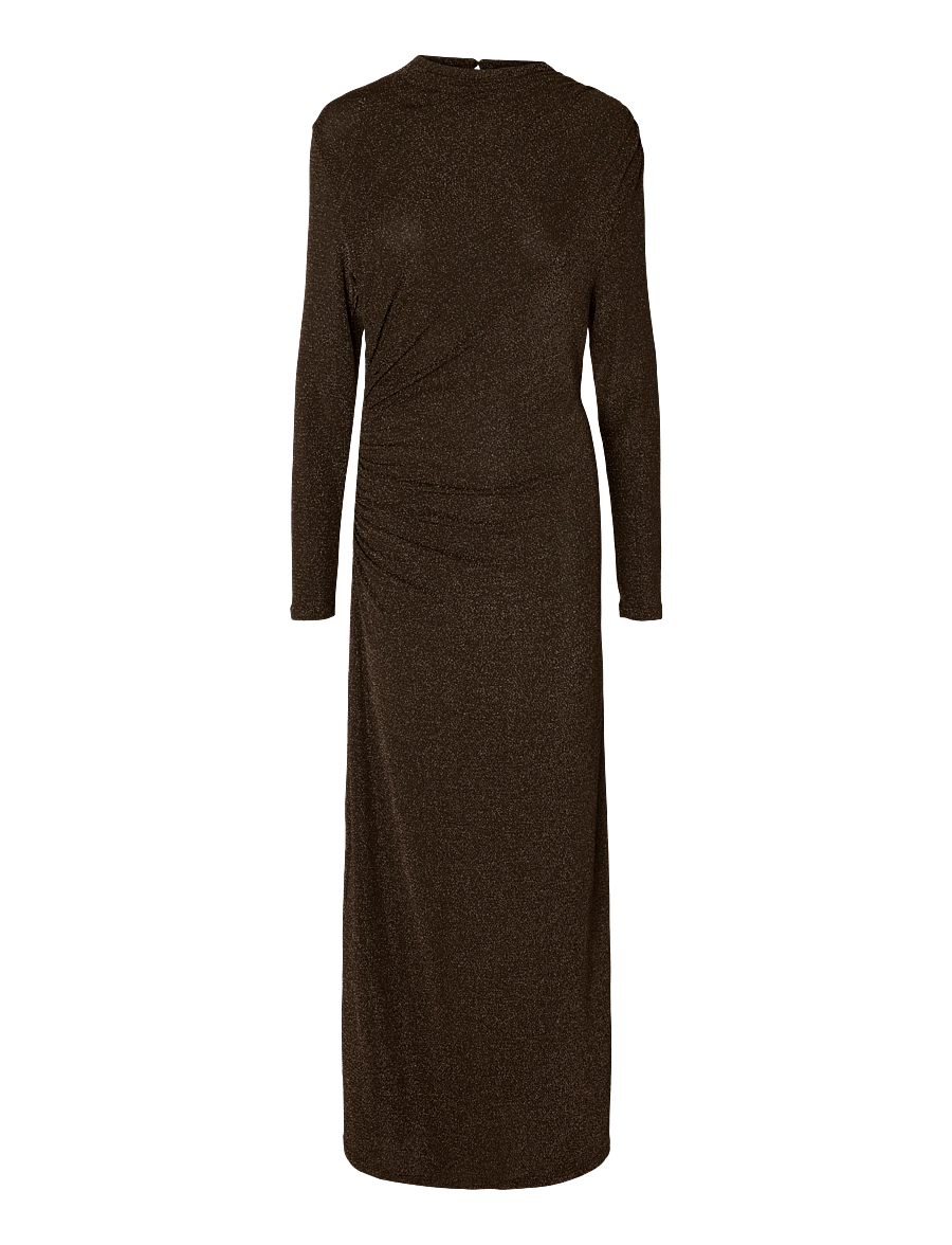 Selected - SLWNORI LS LONG DRESS - aftenkjoler - delicioso - 1