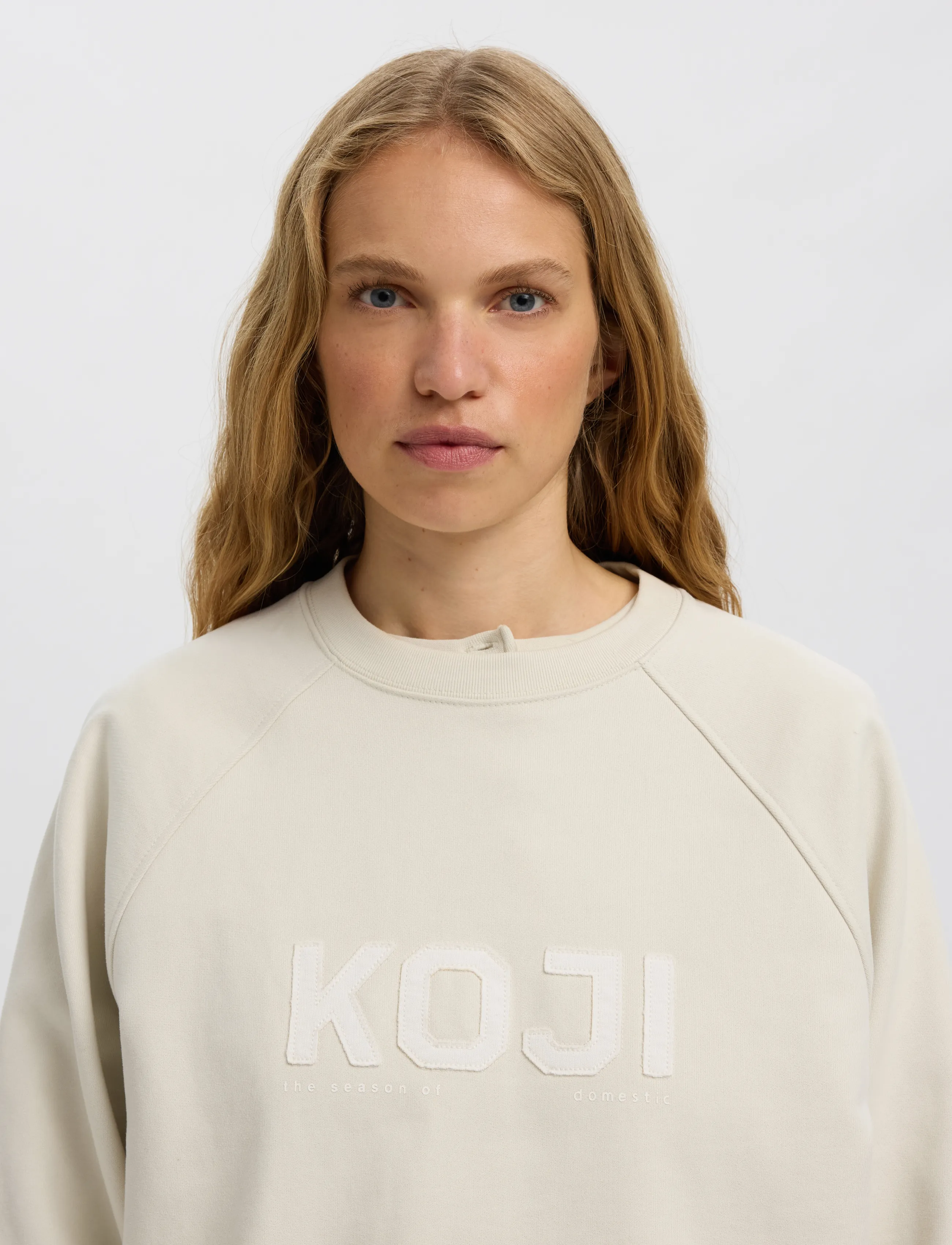 Selected - SLWDOMESTIC ASELA LS SWEATSHIRT - everyday style - silver birch - 4