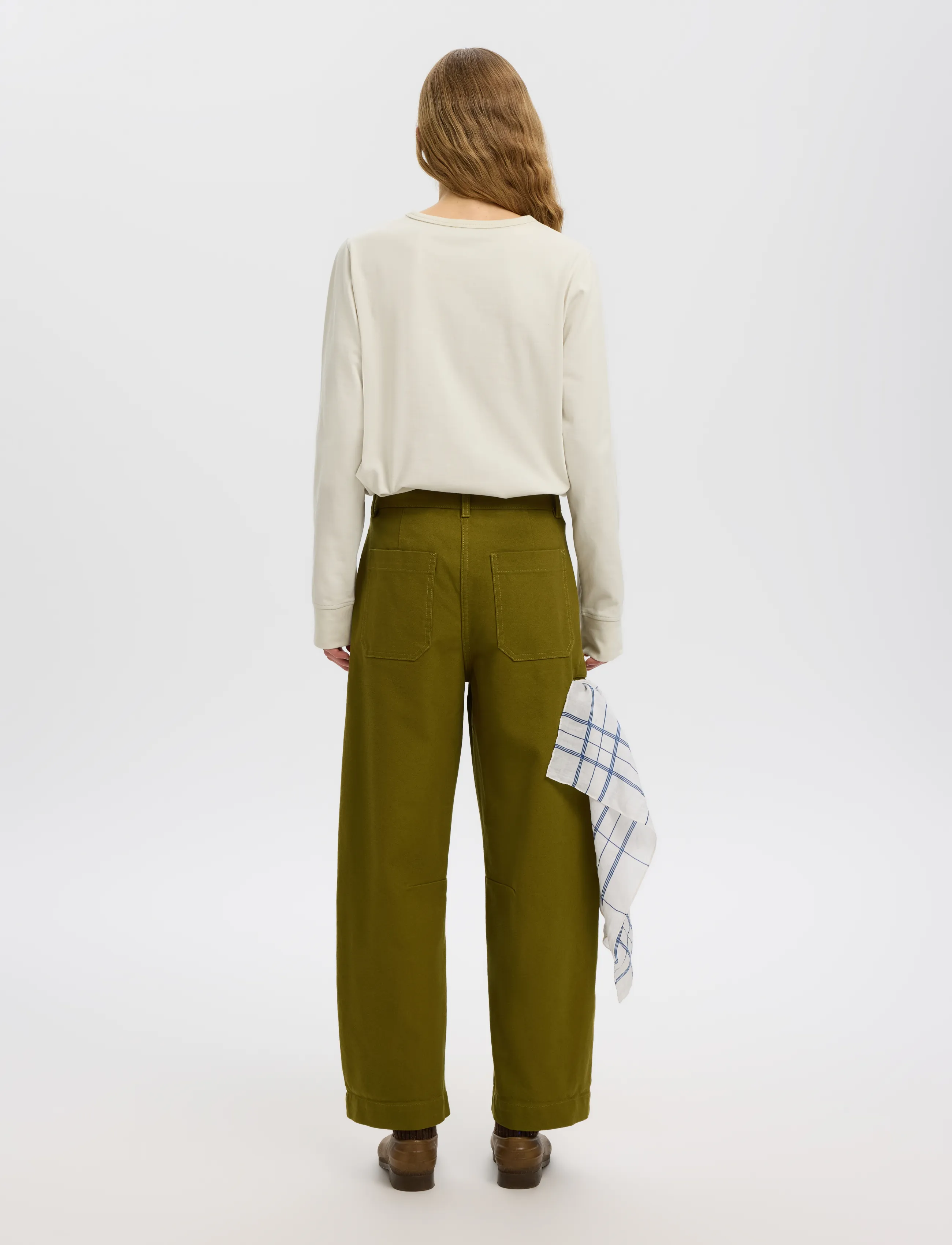 SELECTED Slwbarrel Nicka Domestic Mw Pant chinos dam – bild 2