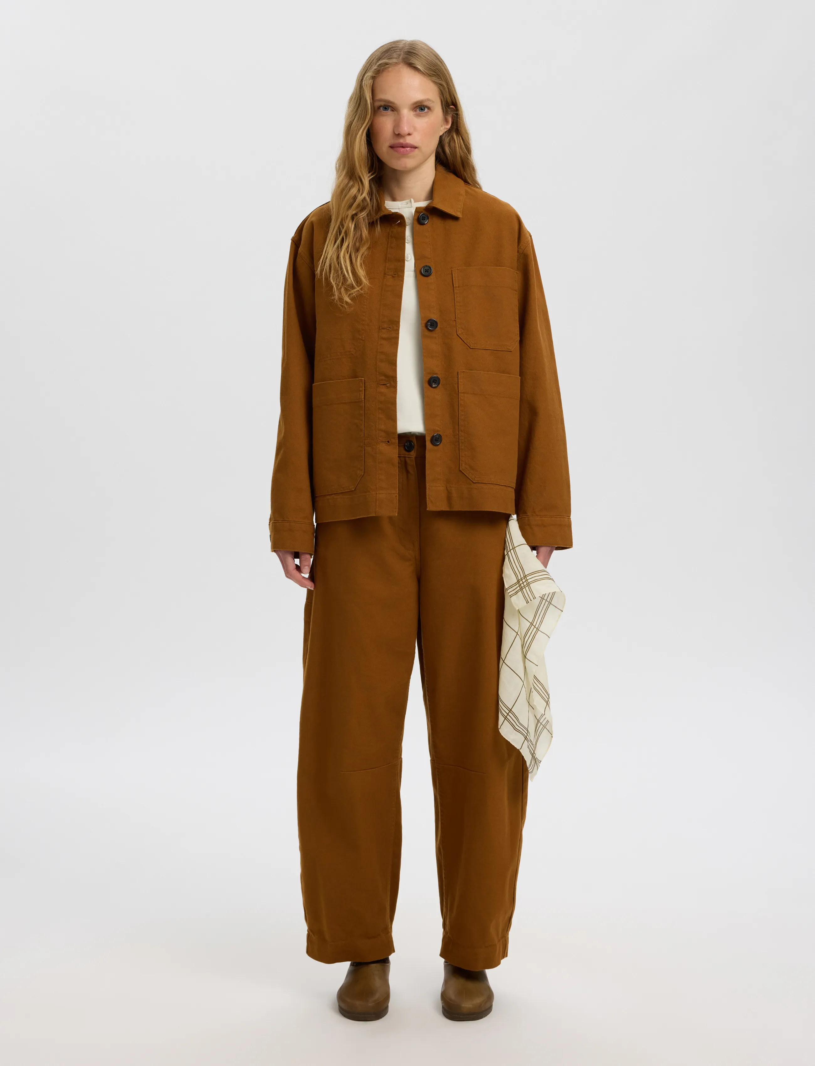 SELECTED Slwrelaxed Nicka Domestic Jacket vinterjackor dam – bild 3