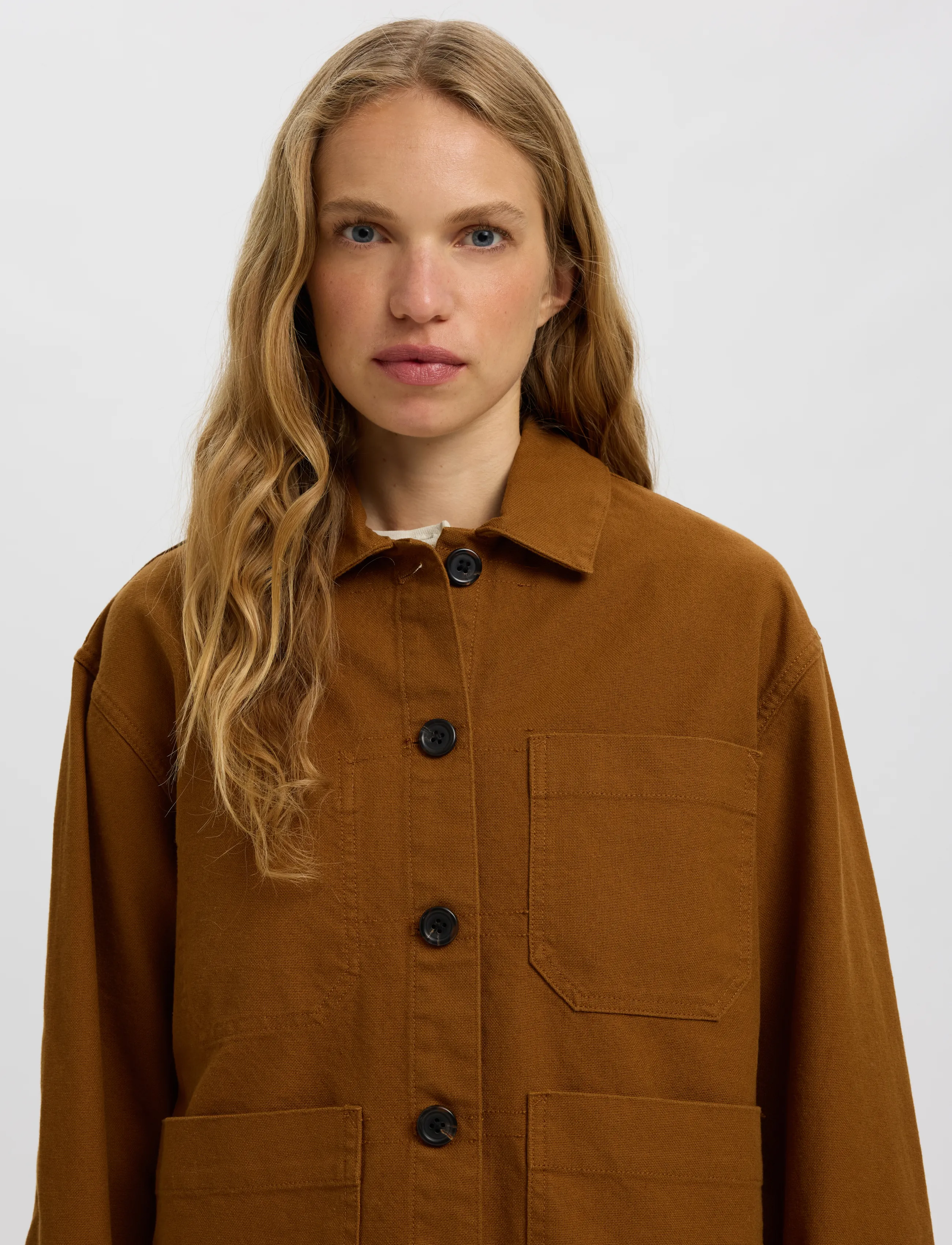 SELECTED Slwrelaxed Nicka Domestic Jacket vinterjackor dam – bild 4
