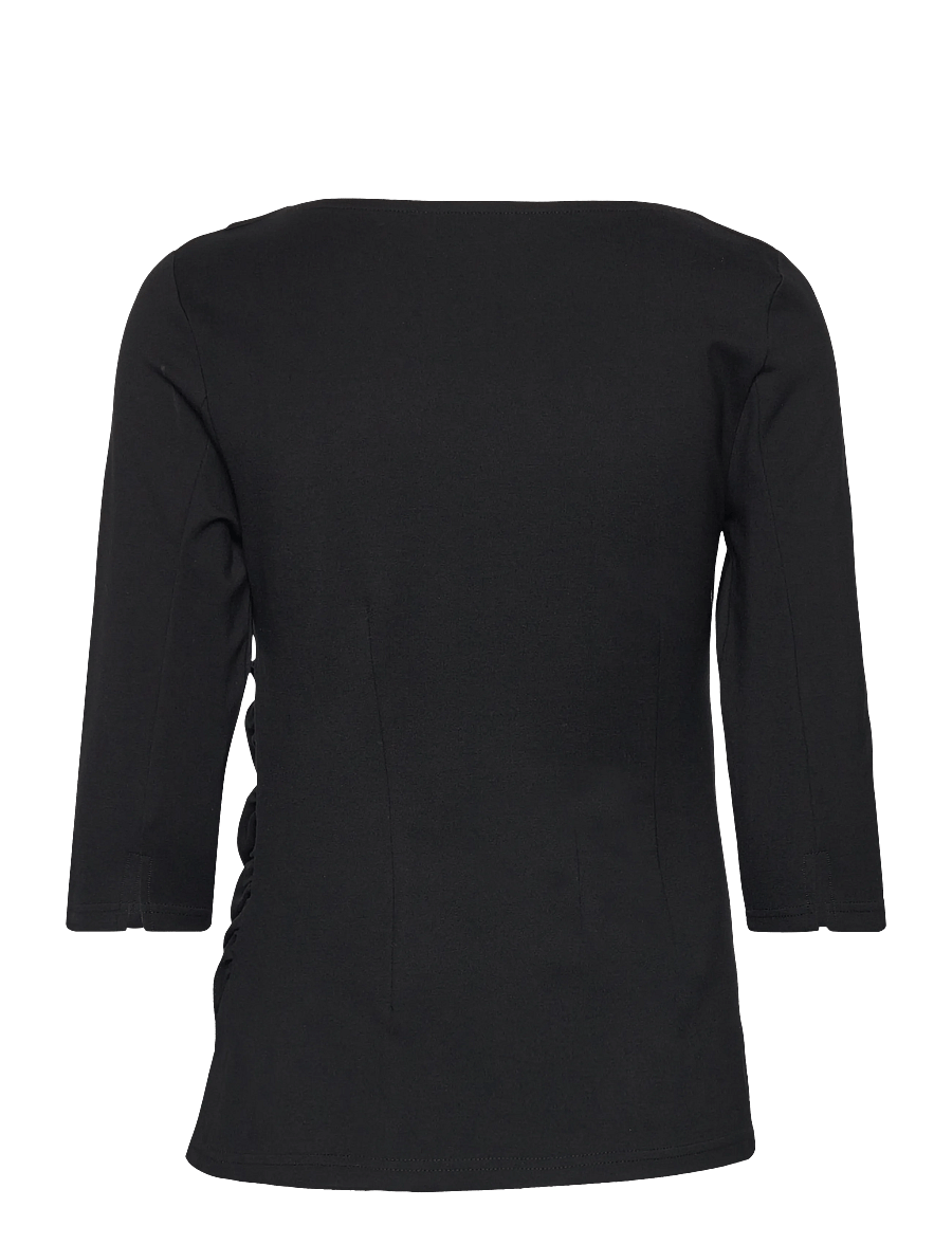 Selected - SLFIRA-CAROLINA 3/4 TOP - långärmade toppar - black - 1