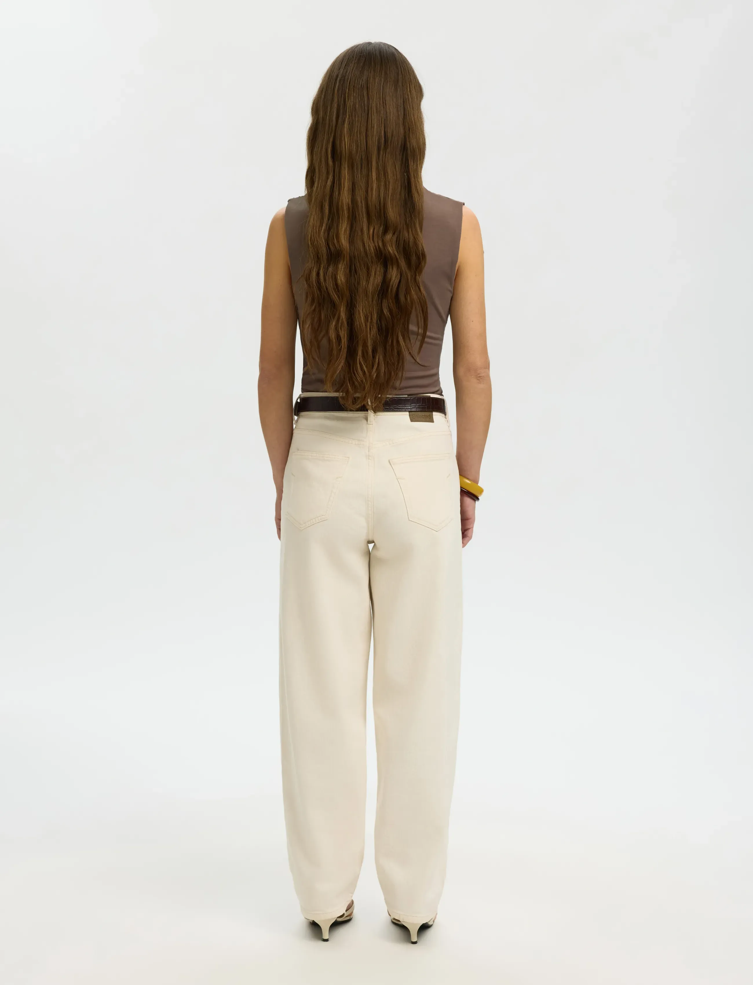 Selected - SLFMOA SL TOP - rollkragenpullover - chocolate chip - 2