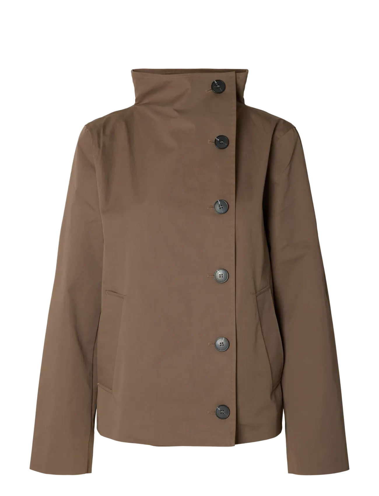 SLFCILO-ZOE JACKET - CHOCOLATE CHIP