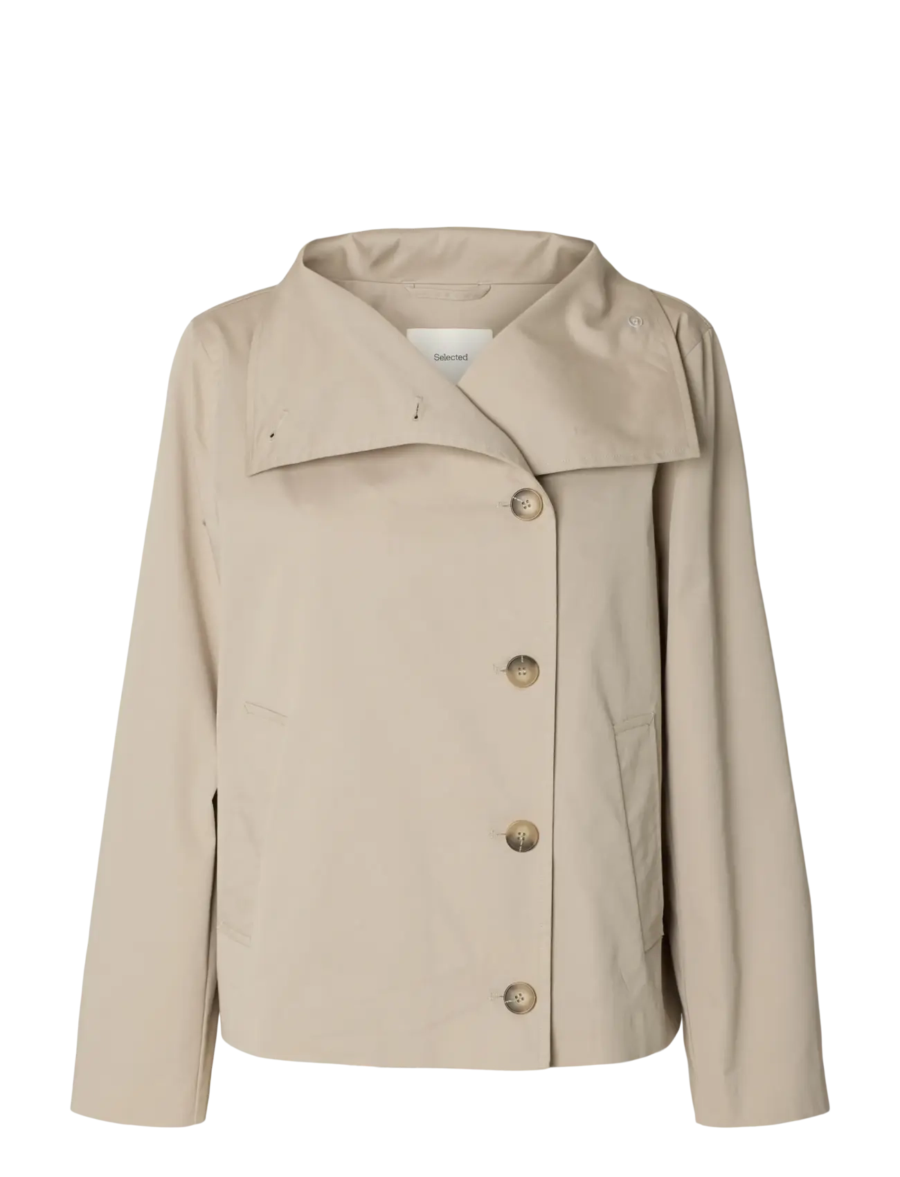 SELECTED Slfcilo-Zoe Jacke Beige - 42 - Damen