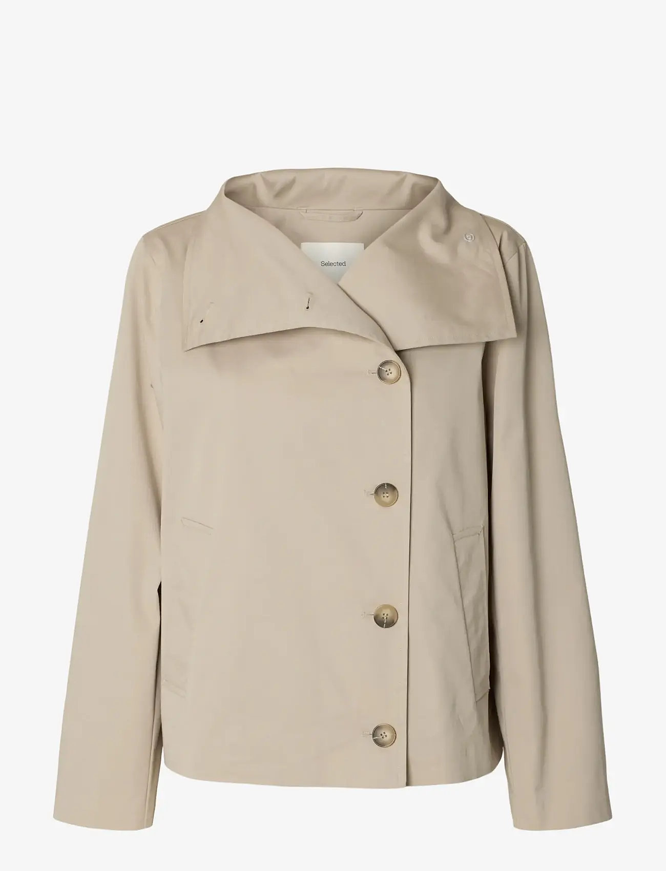 Selected - SLFCILO-ZOE JACKET - vårjackor - pure cashmere - 1