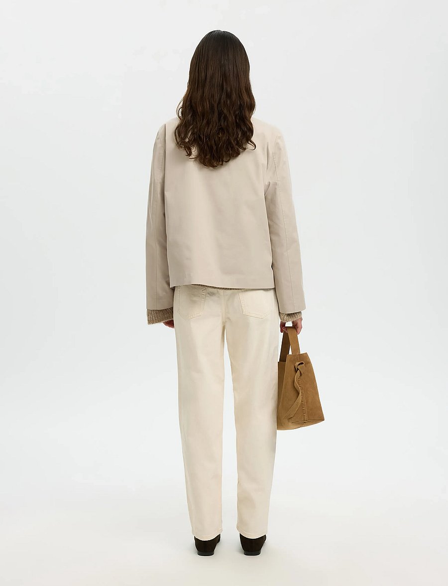 Selected - SLFCILO-ZOE JACKET - leichte jacken - pure cashmere - 2