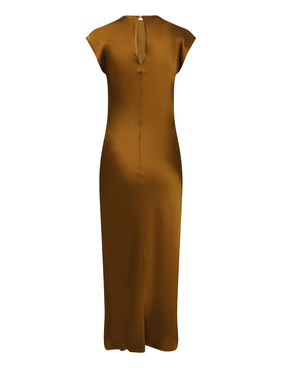 Selected - SLWVIDA SLIM CAPSLEEVE ANKLE DRESS - maxi kjoler - monks robe - 1
