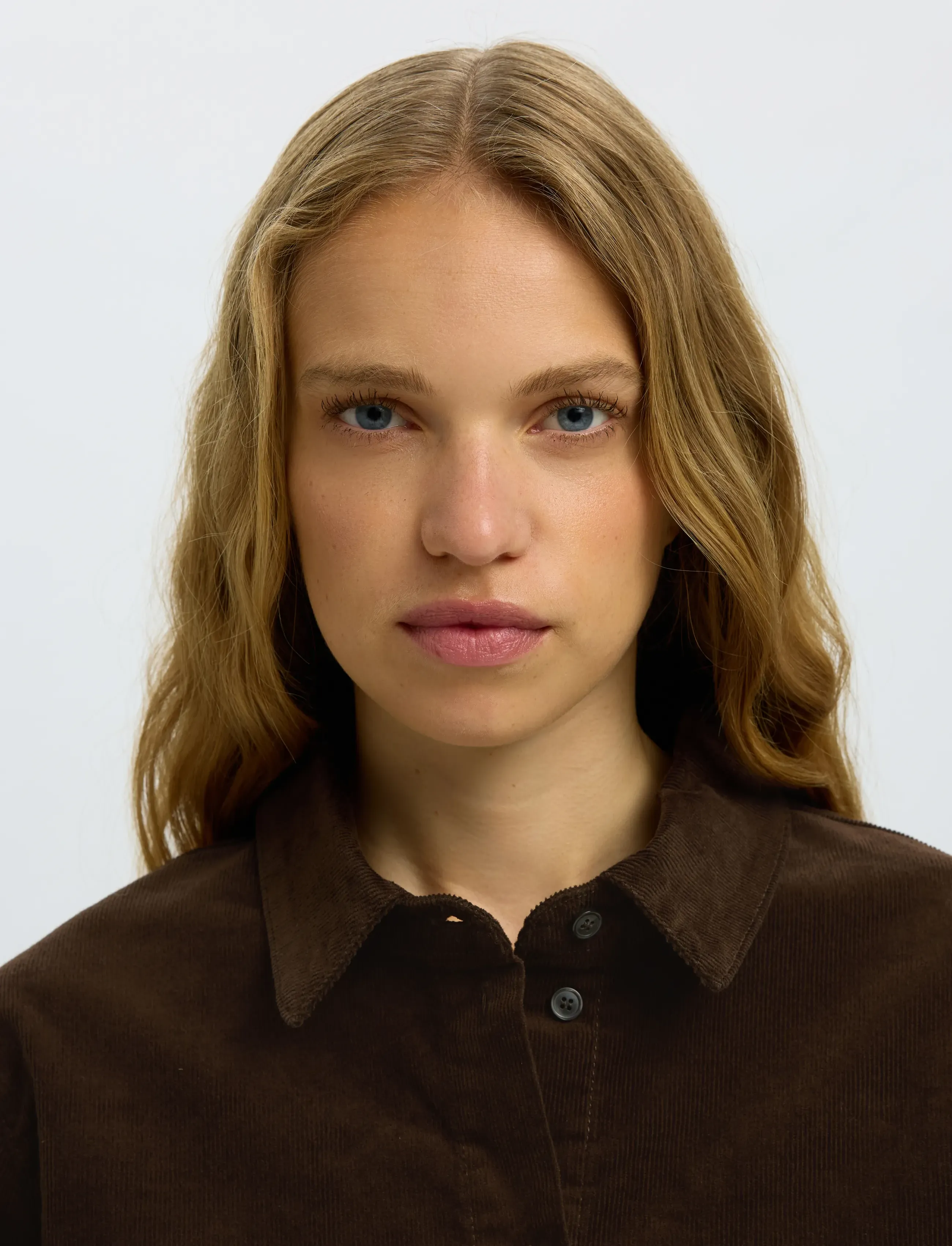 Selected - SLWRUNA LS REGULAR CORD SHIRT NOOS - langærmede skjorter - delicioso - 3