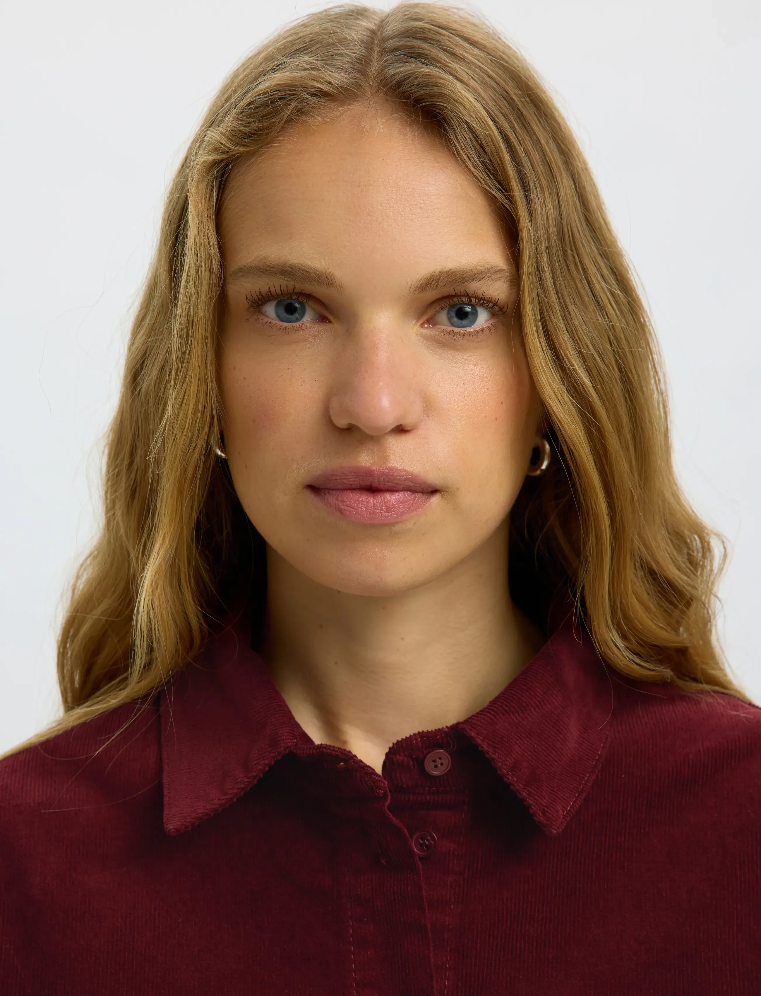 Selected - SLWRUNA LS REGULAR CORD SHIRT NOOS - pikkade varrukatega särgid - tawny port - 4