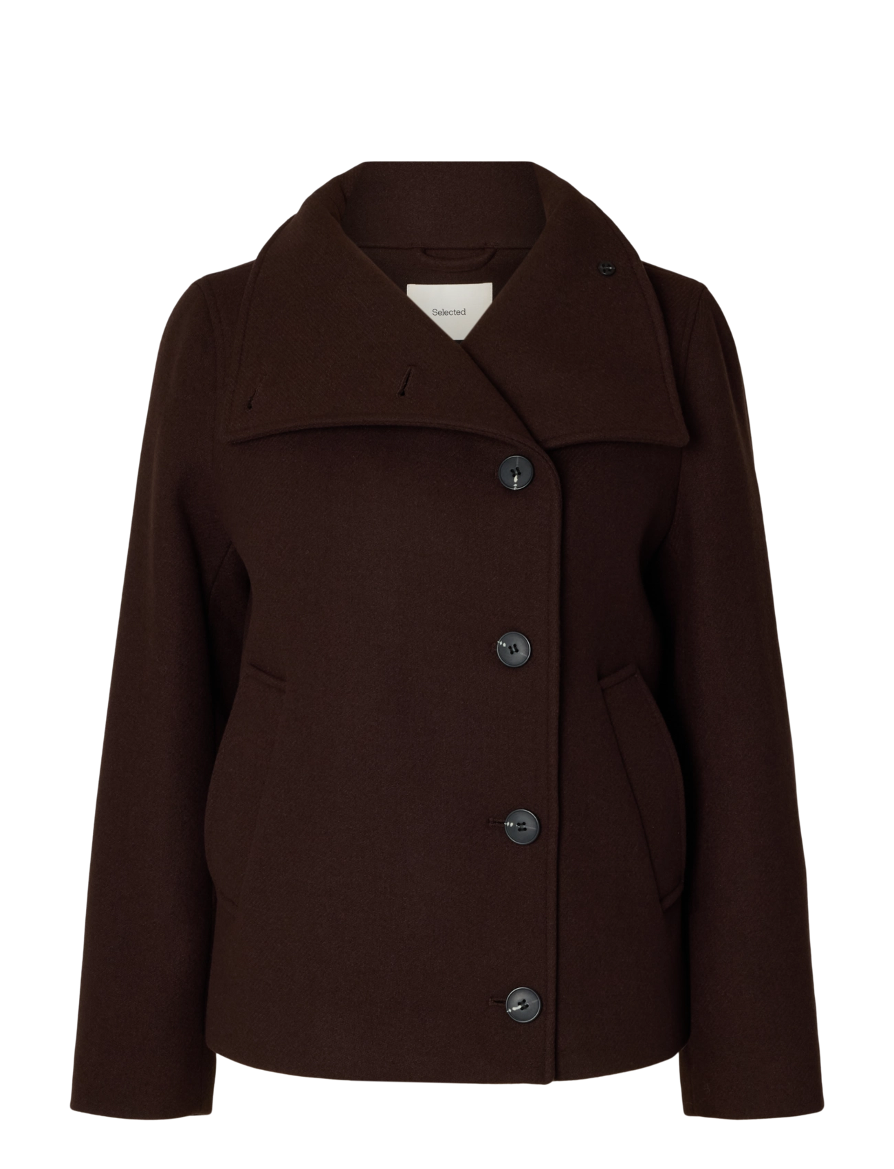 Selected - SLWZIA-ZOE WOOL BLEND JACKET - delicioso - 1
