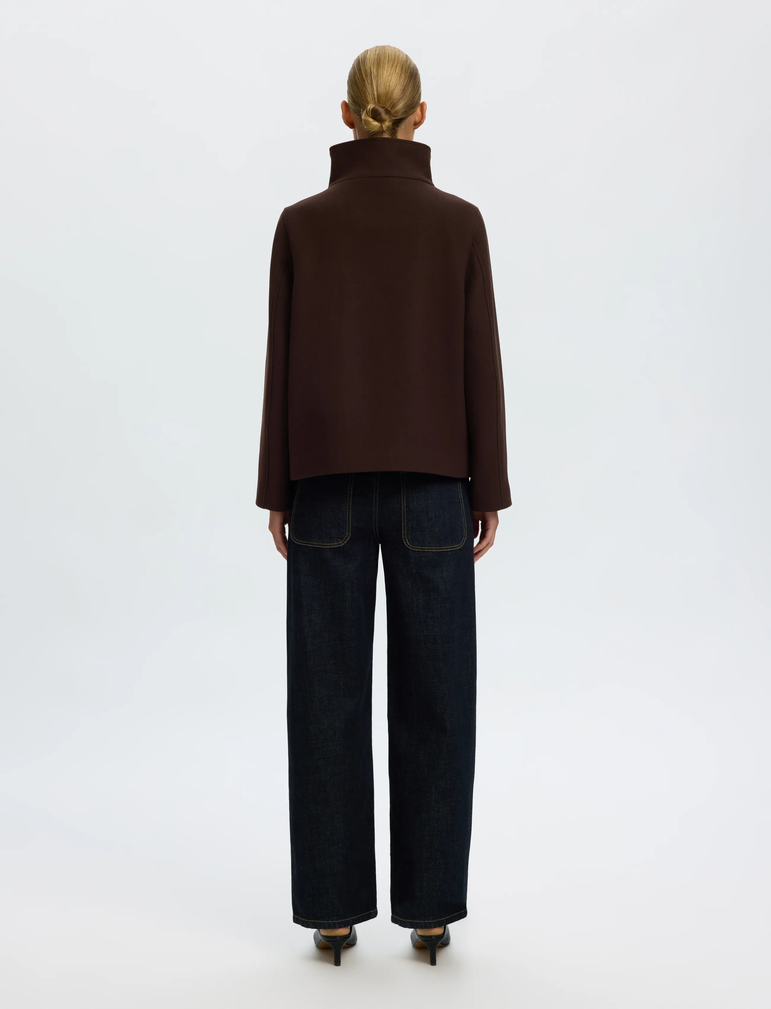 Selected - SLWZIA-ZOE WOOL BLEND JACKET - delicioso - 2