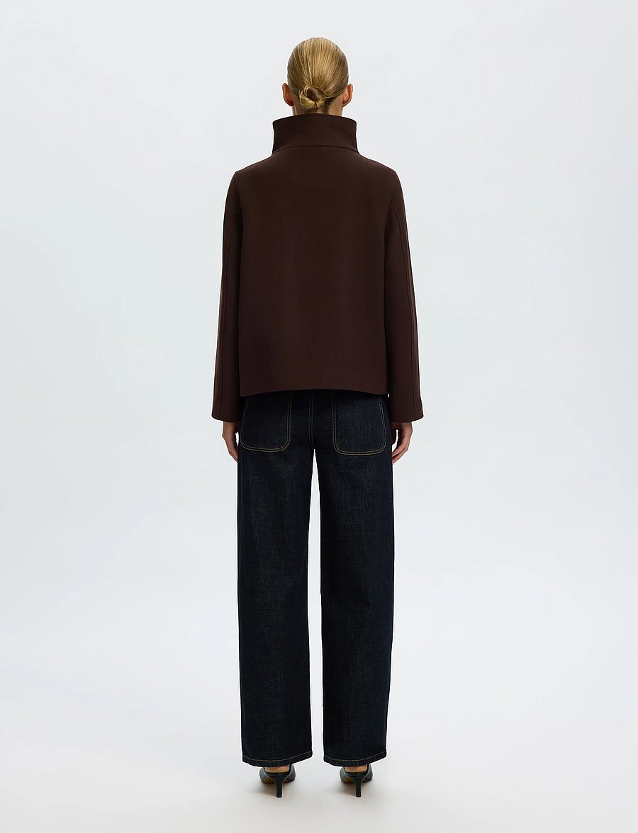 Selected - SLWZIA-ZOE WOOL BLEND JACKET - delicioso - 2