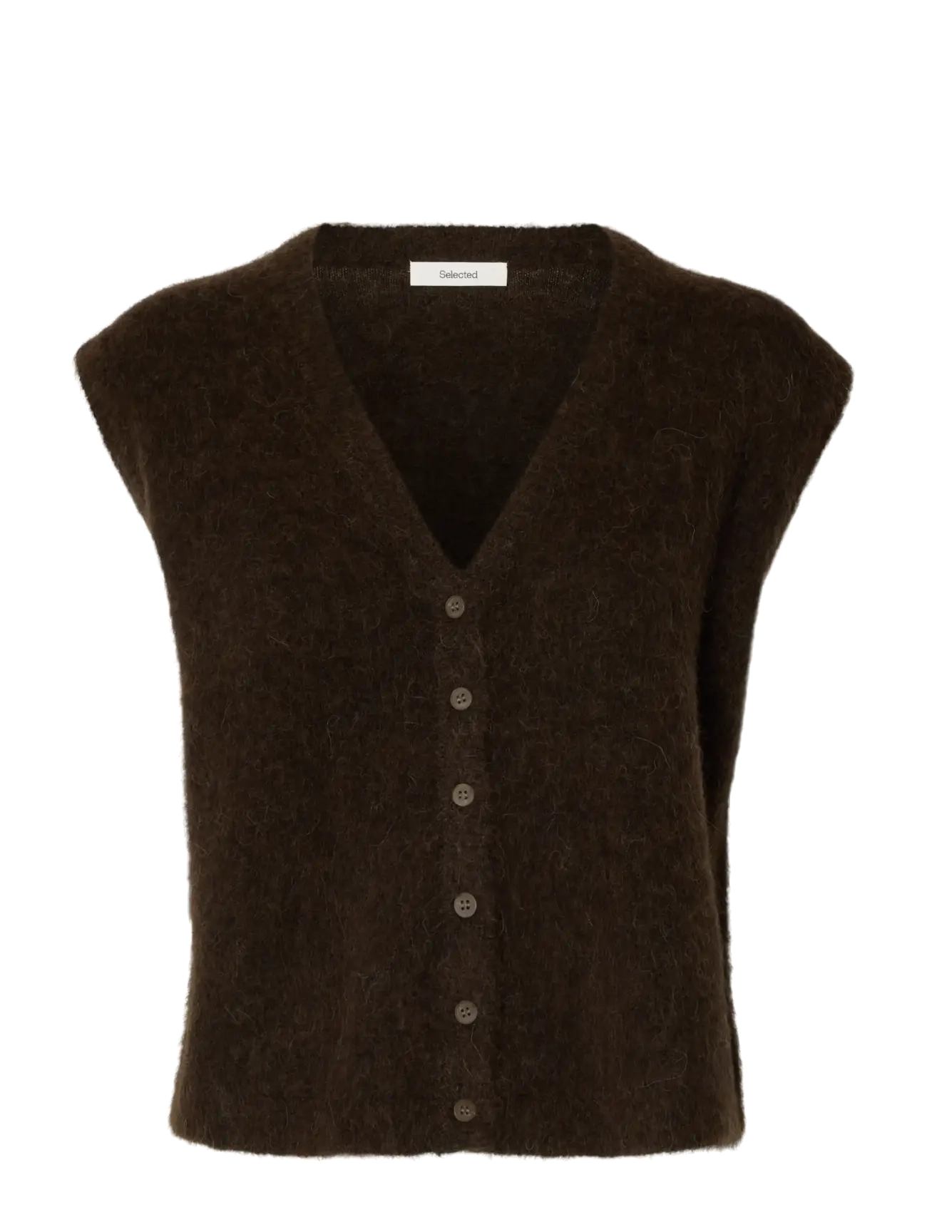 Selected - Slwlulu Brushed V-Neck Vest