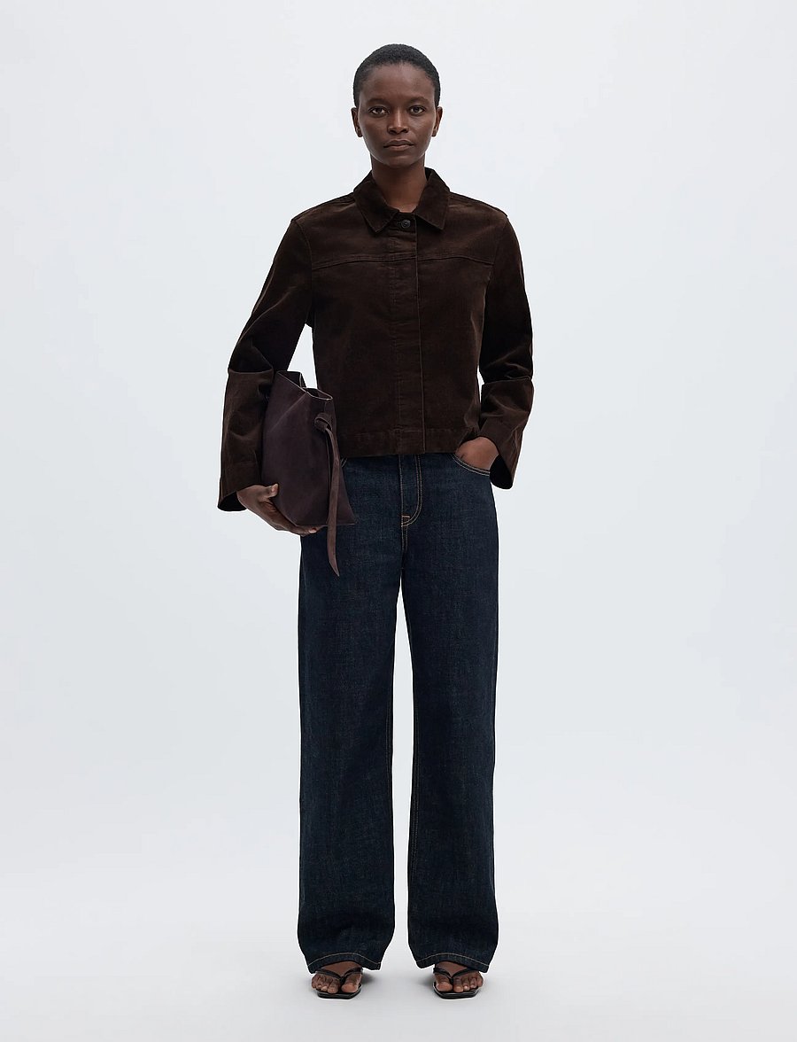 Selected - SLWRUNA BOXY CORDUROY JACKET - leichte jacken - delicioso - 5