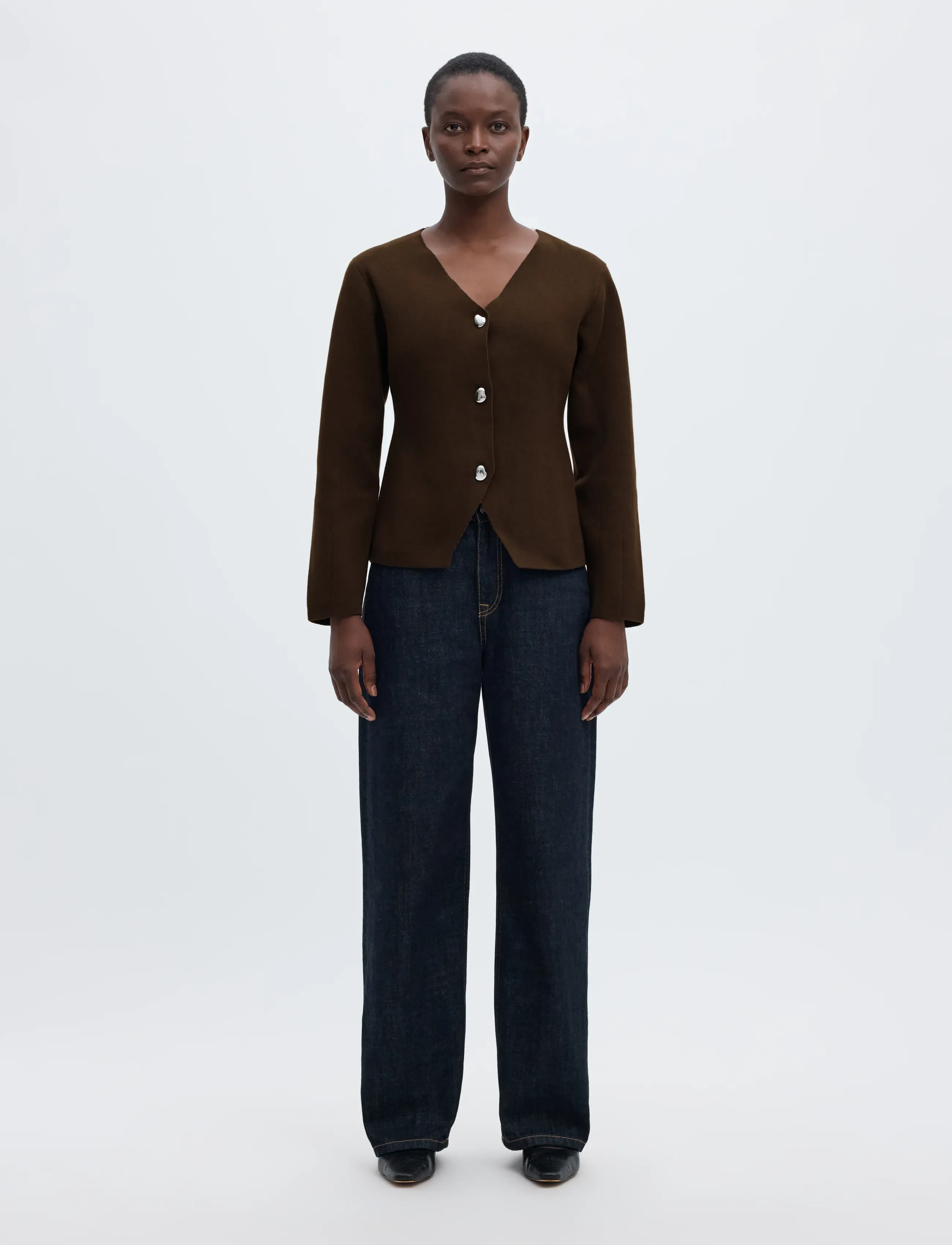 Selected - SLWMIKA LS KNIT V-NECK CARDIGAN - cardigans - delicioso - 3