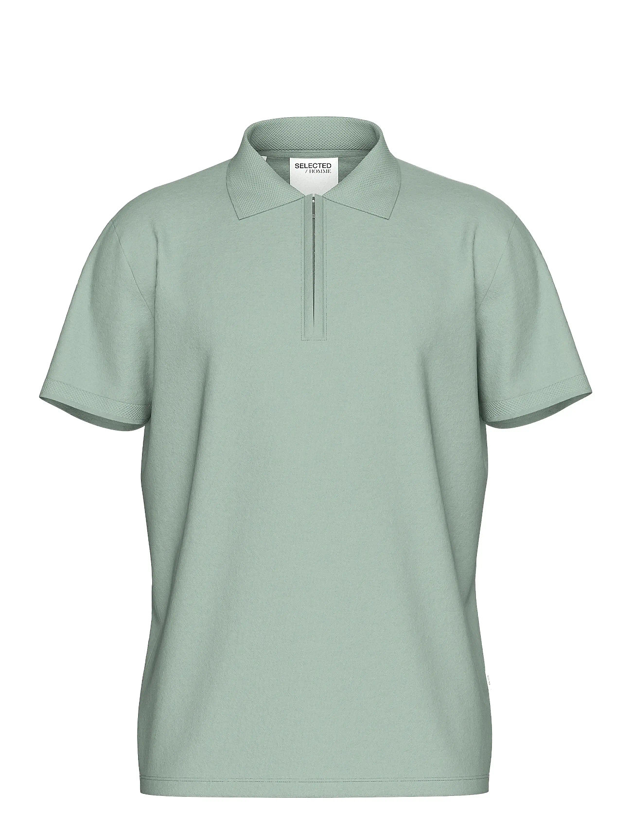 Selected Slmfave Zip Ss Polo Noos - - S 1