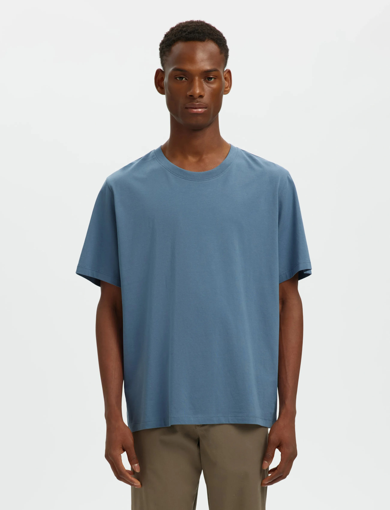 Selected Slmaspen Ss O-Neck Tee Noos - - S 2