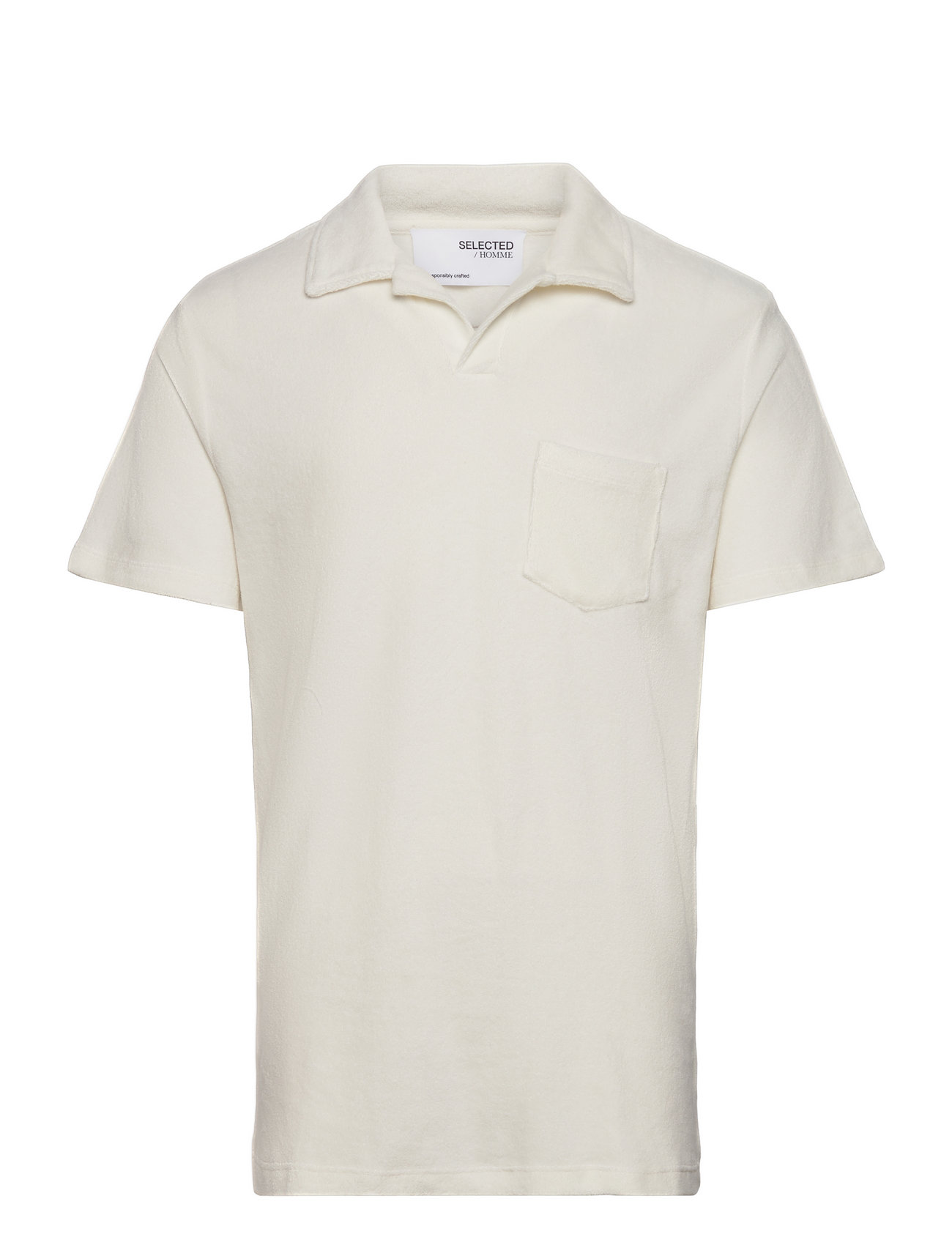 Selected Slhrelax-Terry Ss Resort Polo Ex - Khaki green - S 2