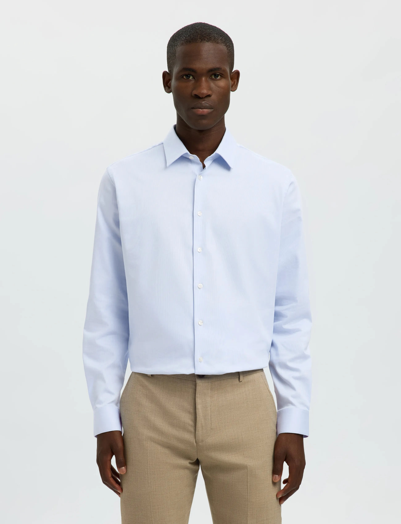 Selected Slmslimfilip Performance Shirt Ls Noos - - S 2