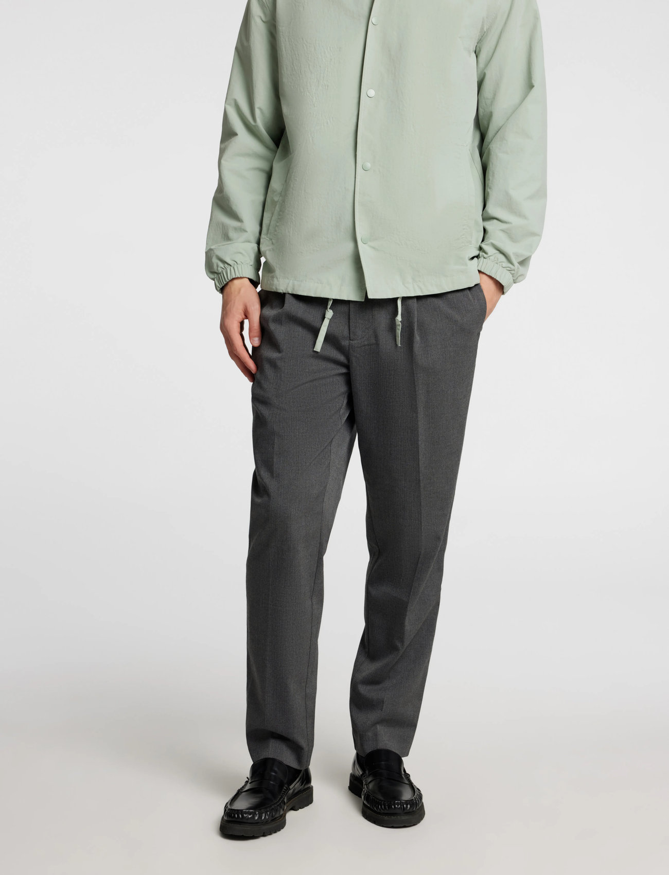 Selected Slm190-Reg Tapered Leroy Pleat Pant Noos - - S 2