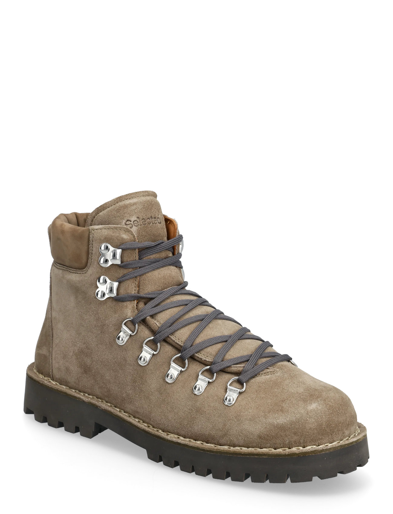 Selected Slhalfred Suede Hiking Boot - Brown - 40 2