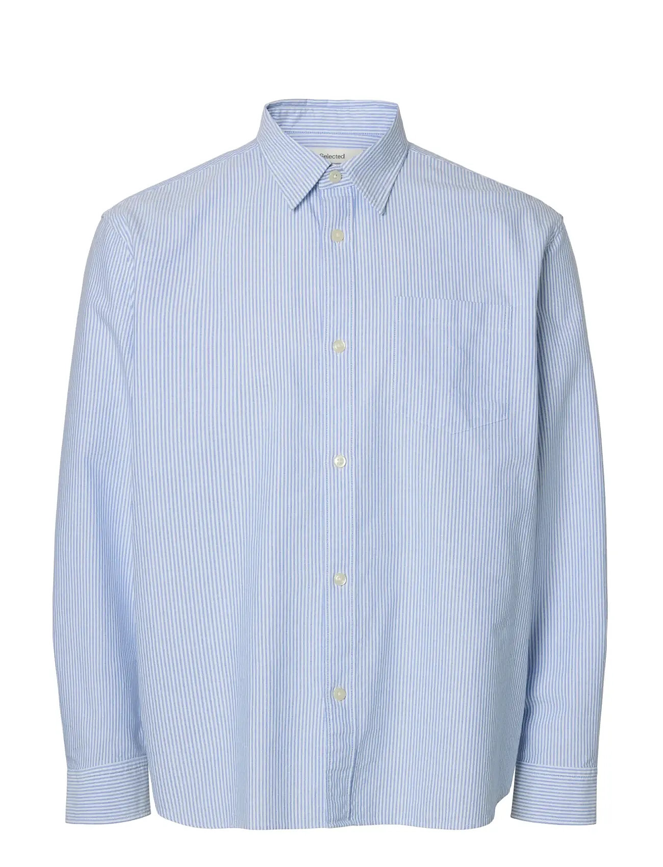Selected Slhrlxsander Oxford Shirt Ls Noos - - S 1