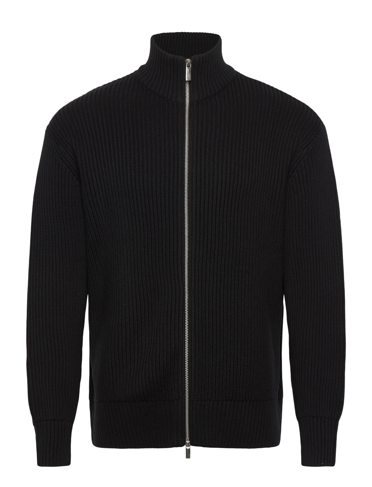 Selected Slhdry Ls Knit Relaxed Full Zip Collar - - XL 1