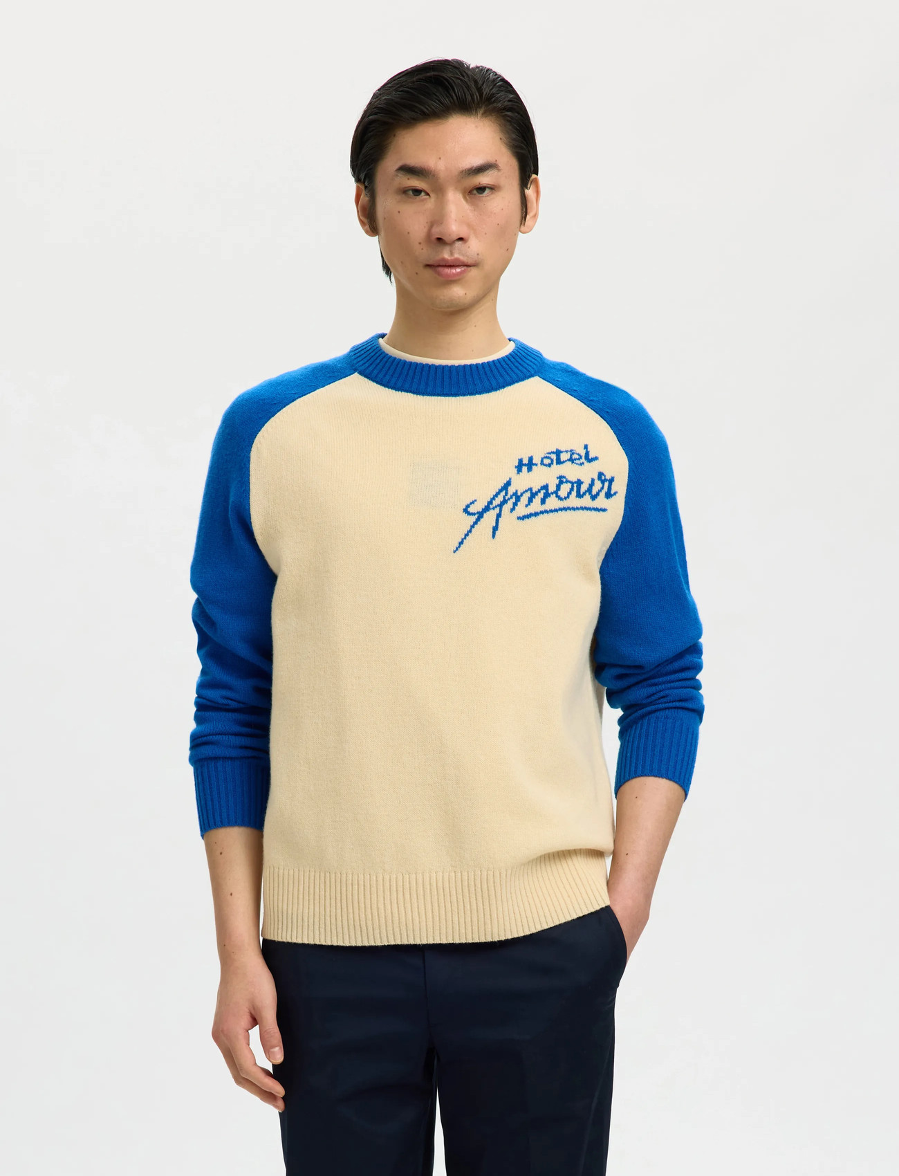 Selected Slhreuben Hotel Amour Relaxed Crew Neck - - S 1